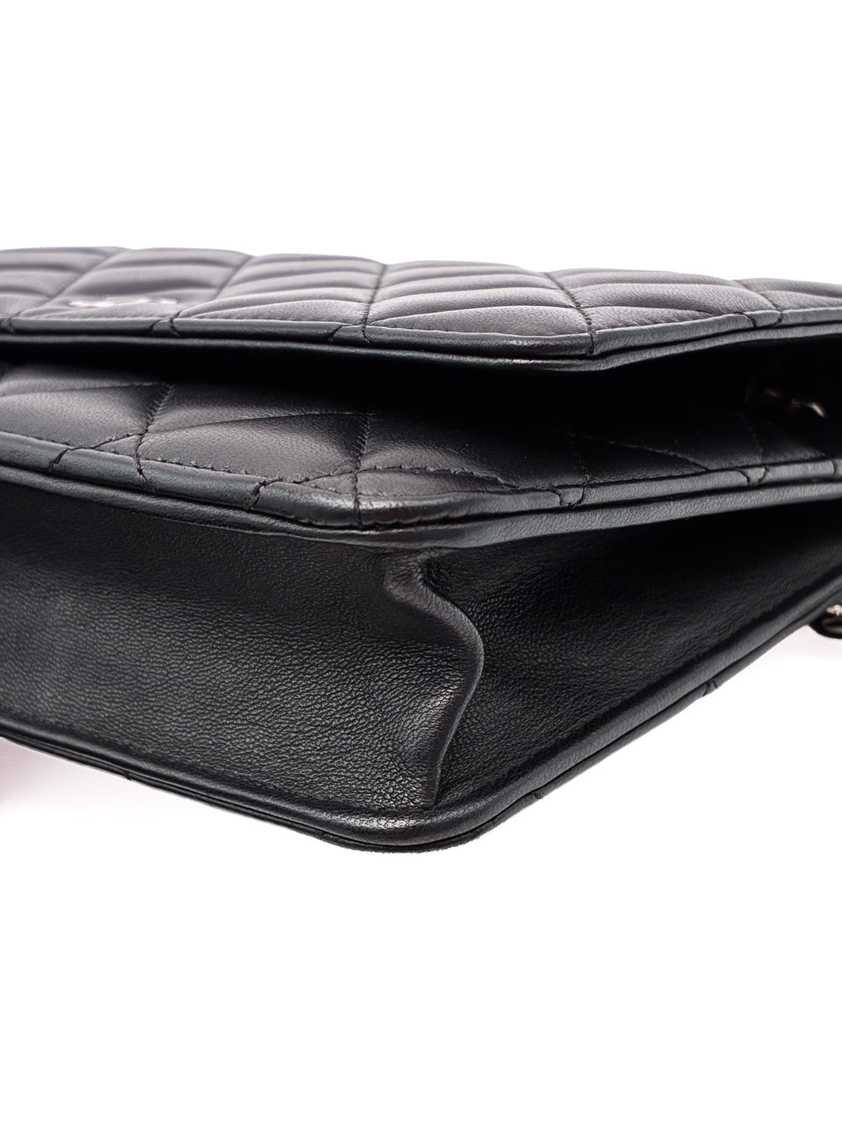 CHANEL Wallet on Chain Lambskin Leather SHW