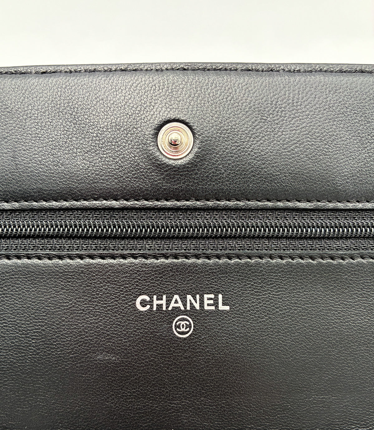 CHANEL Wallet on Chain Lambskin Leather SHW