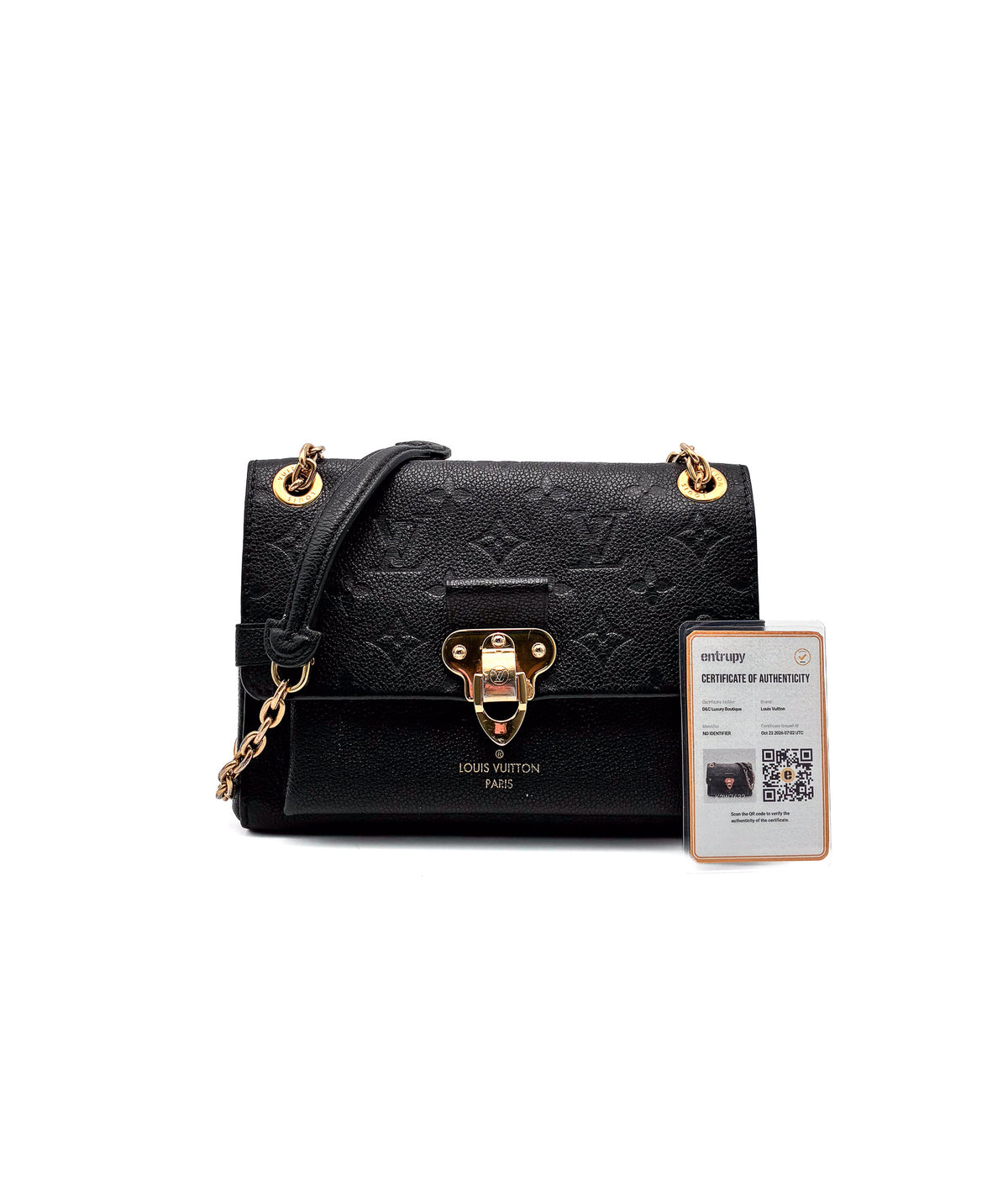 LV Vavin BB Empreinte Leather Black GHW
