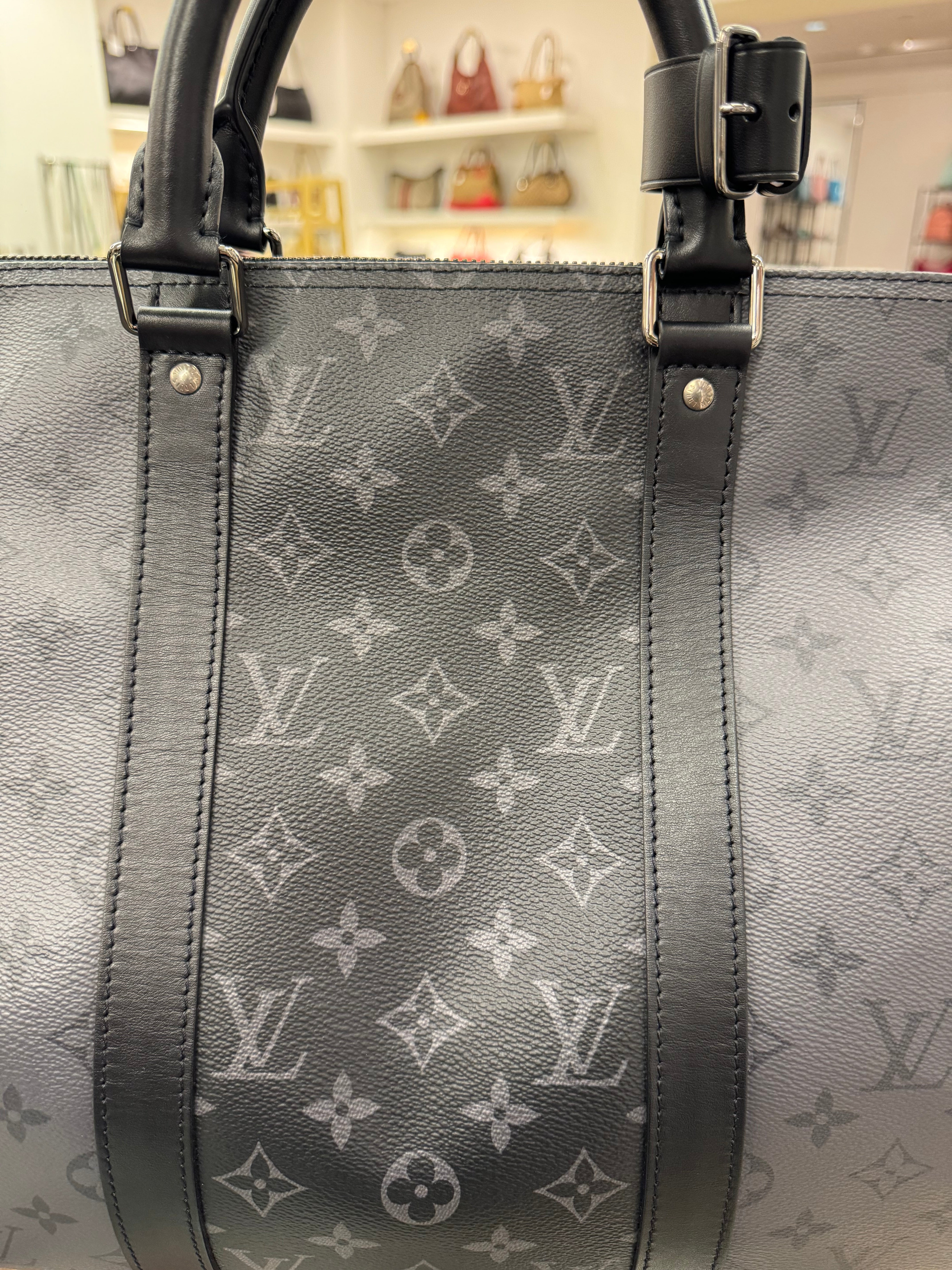 Louis Vuitton Keepall Bandouliere Monogram Eclipse Rev 50