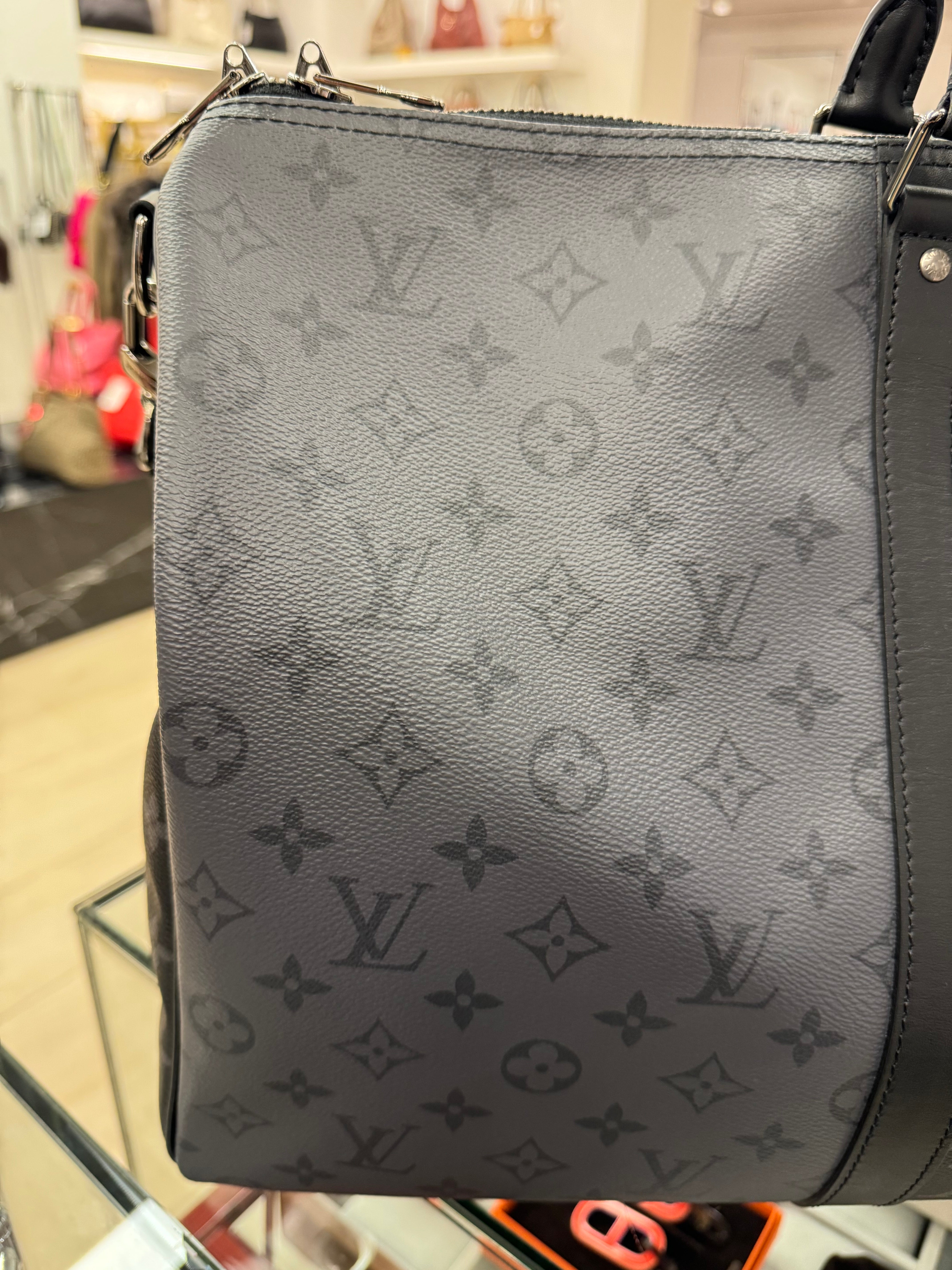 Louis Vuitton Keepall Bandouliere Monogram Eclipse Rev 50