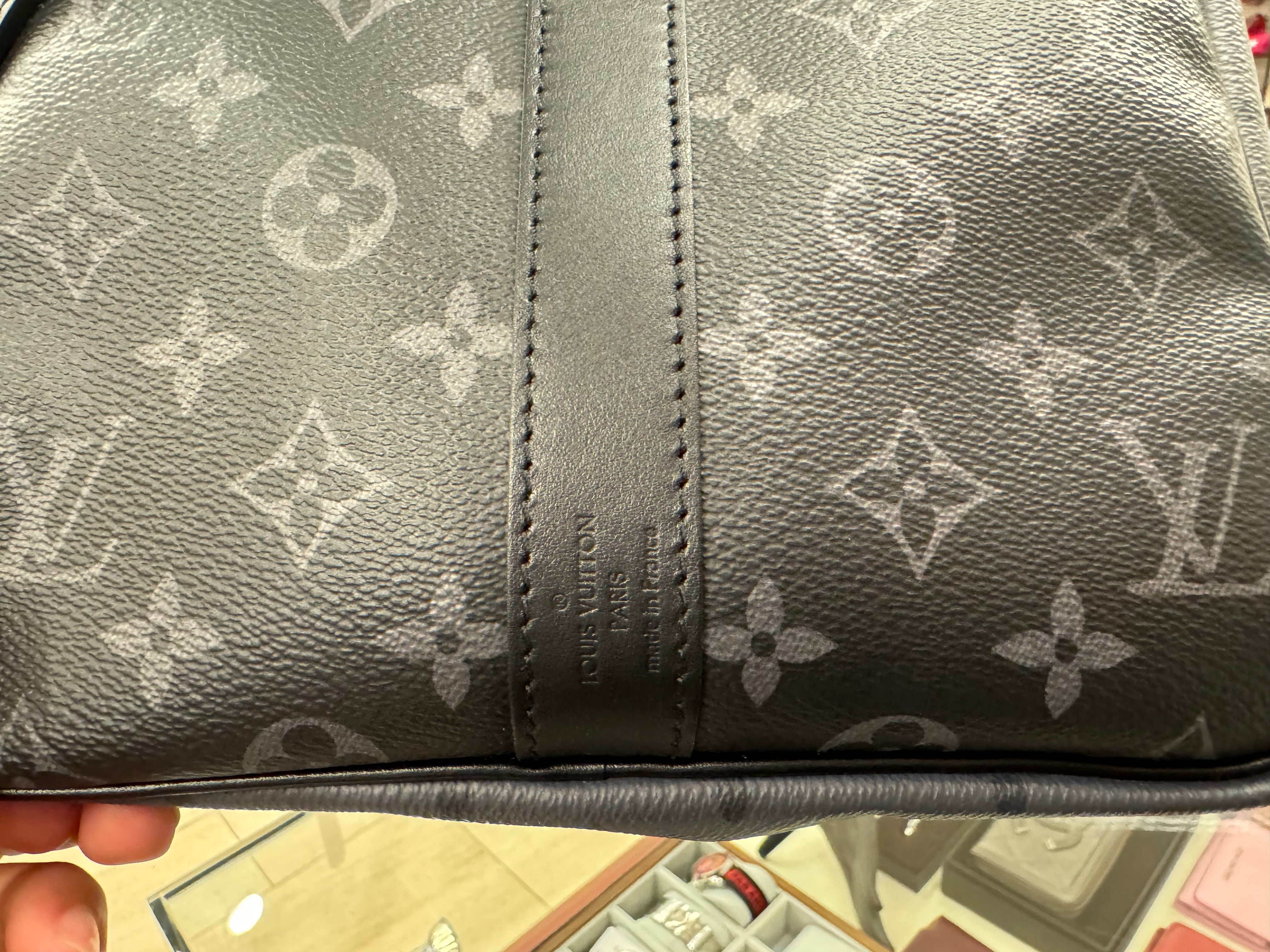 Louis Vuitton Keepall Bandouliere Monogram Eclipse Rev 50