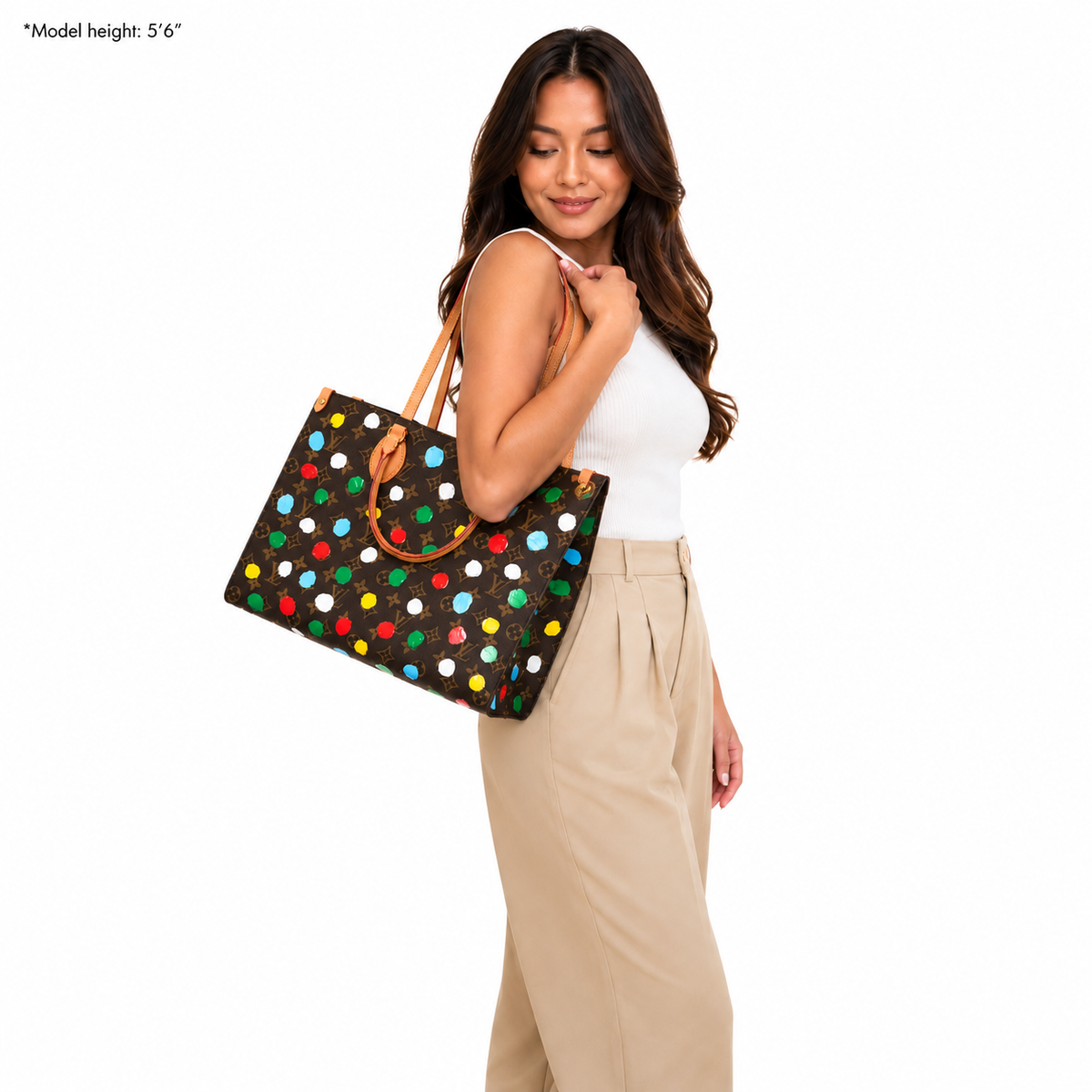 Louis Vuitton LV X YK Monogram Onthego MM Multicolor