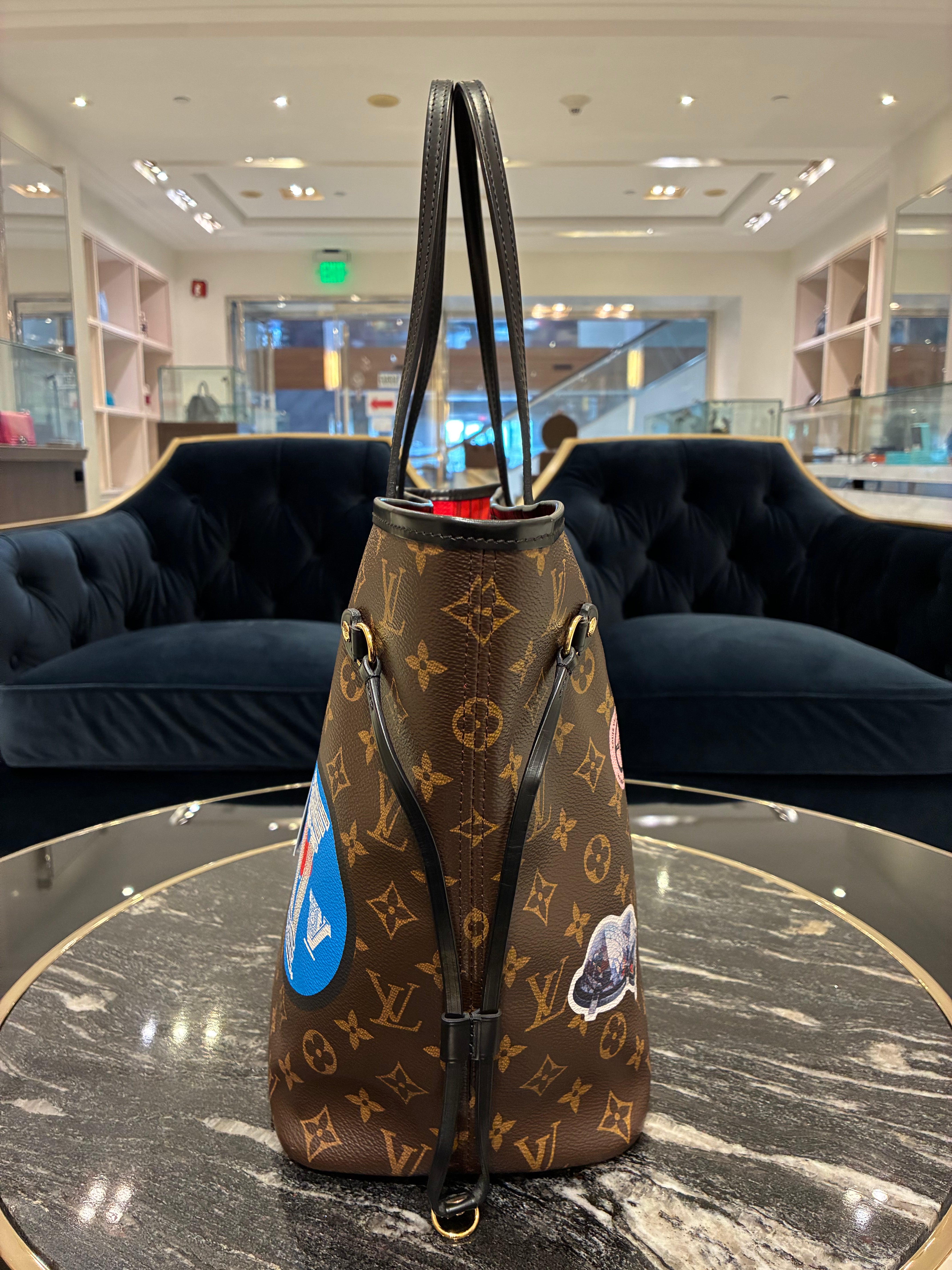 Louis Vuitton Neverful World Tour MM Monogram