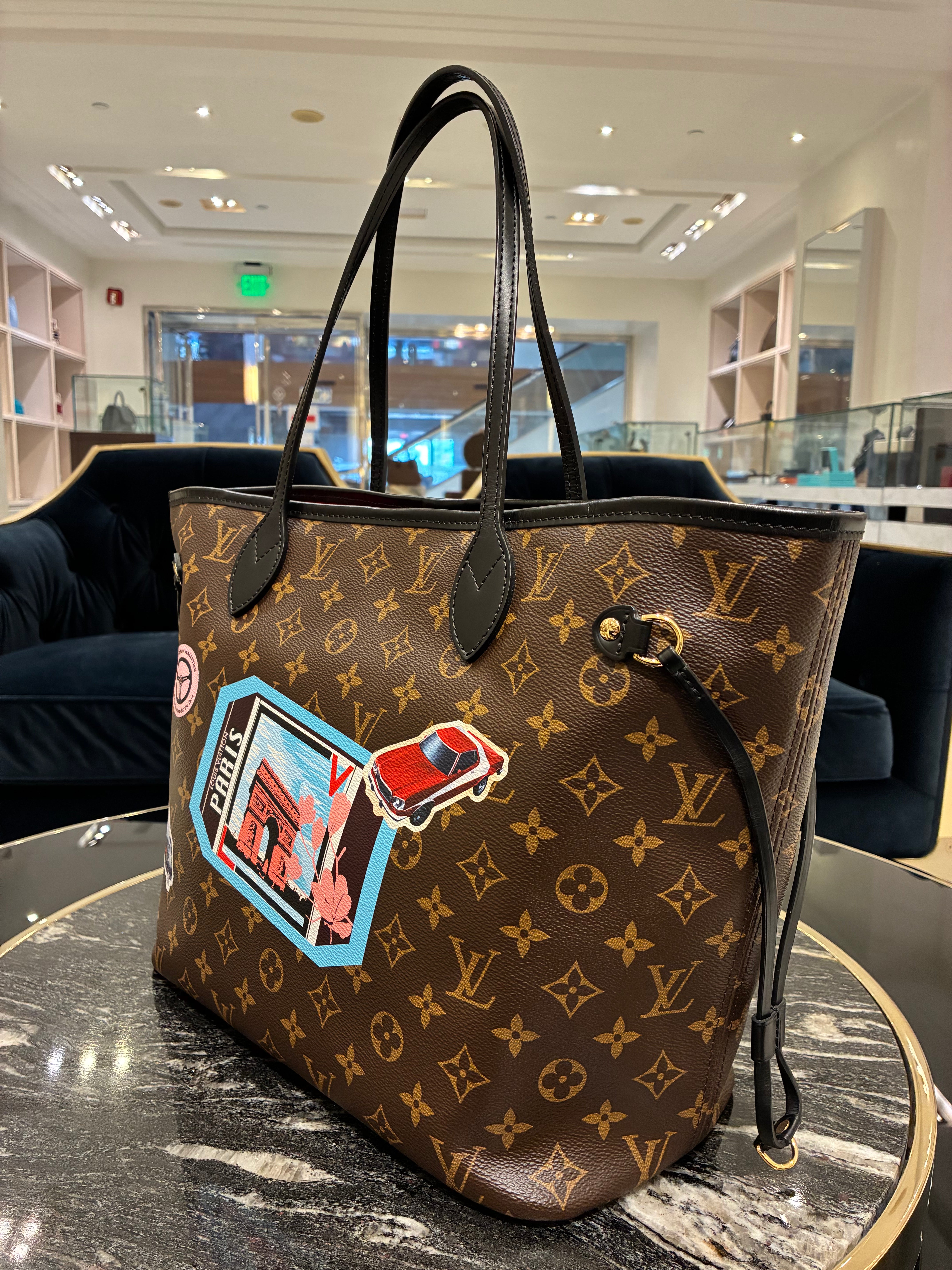Louis Vuitton Neverful World Tour MM Monogram