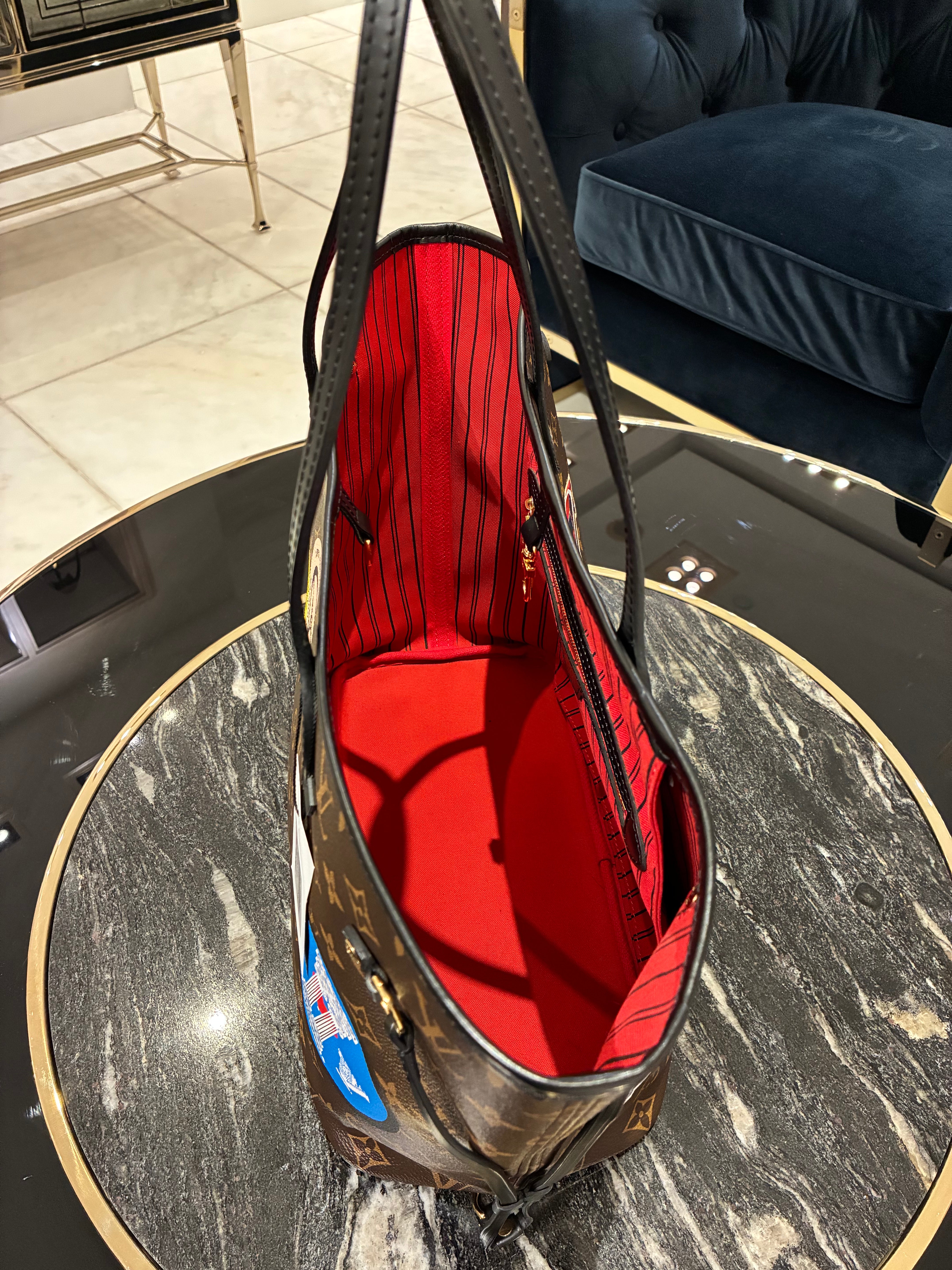 Louis Vuitton Neverful World Tour MM Monogram