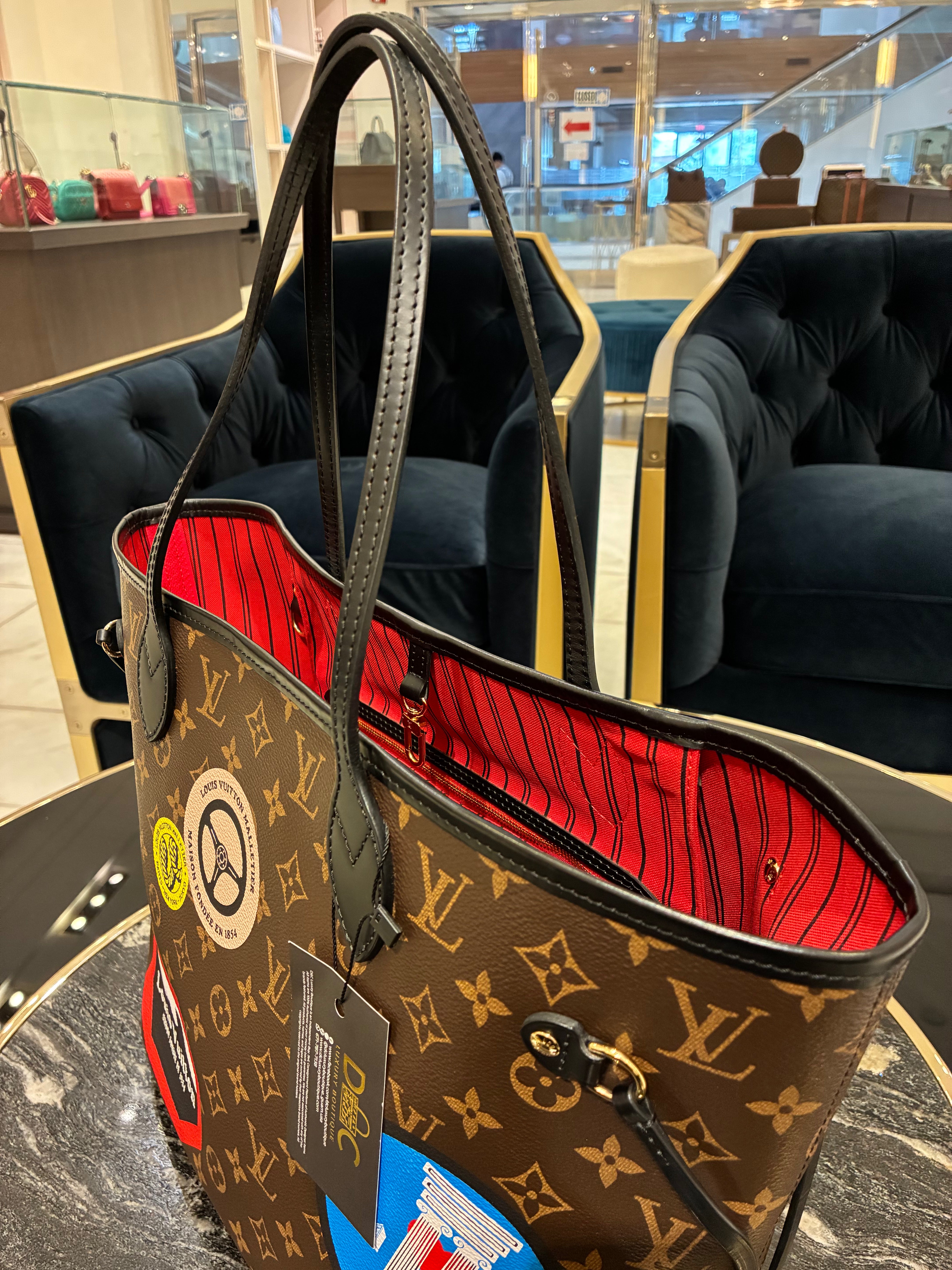 Louis Vuitton Neverful World Tour MM Monogram