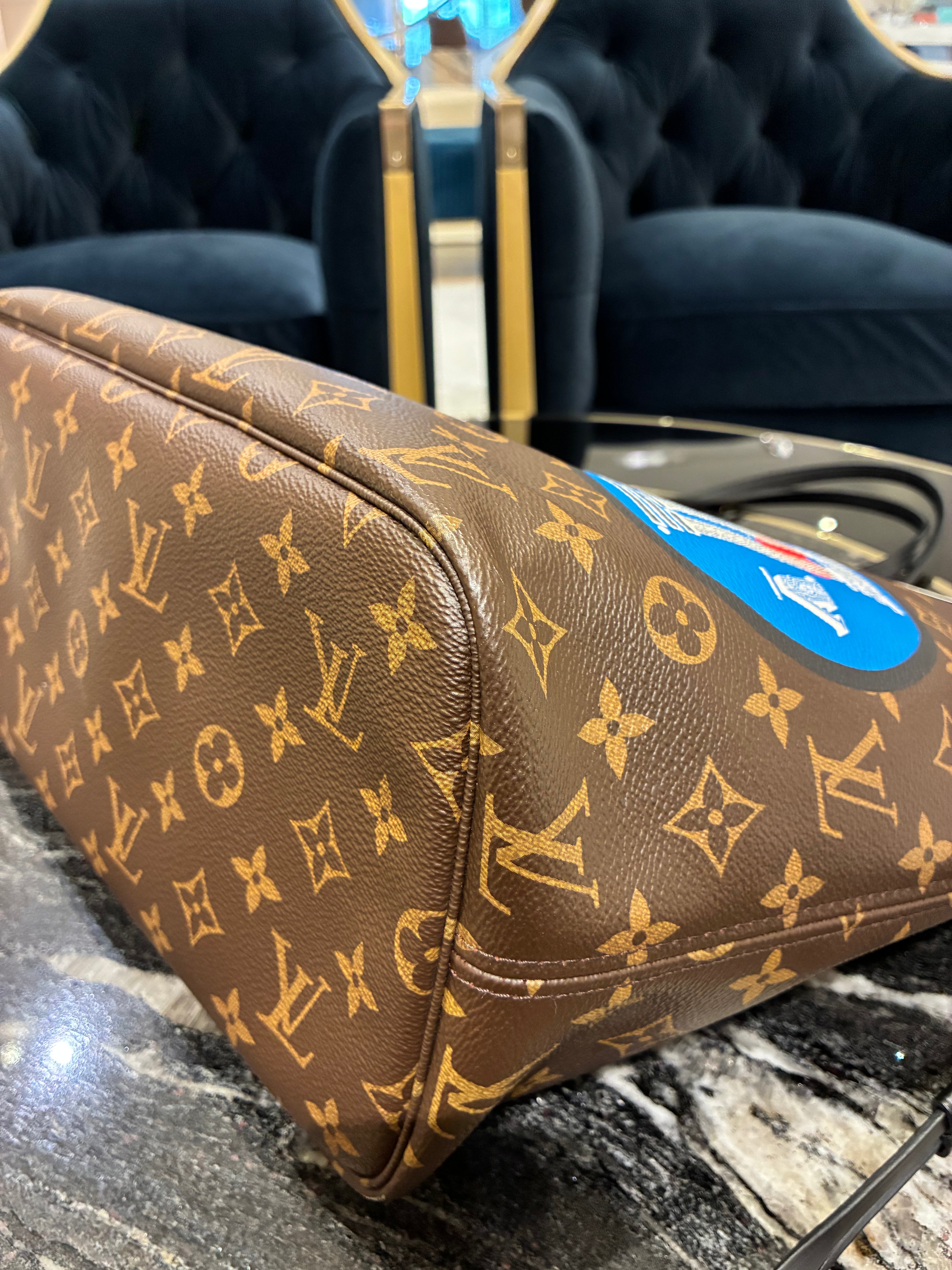 Louis Vuitton Neverful World Tour MM Monogram