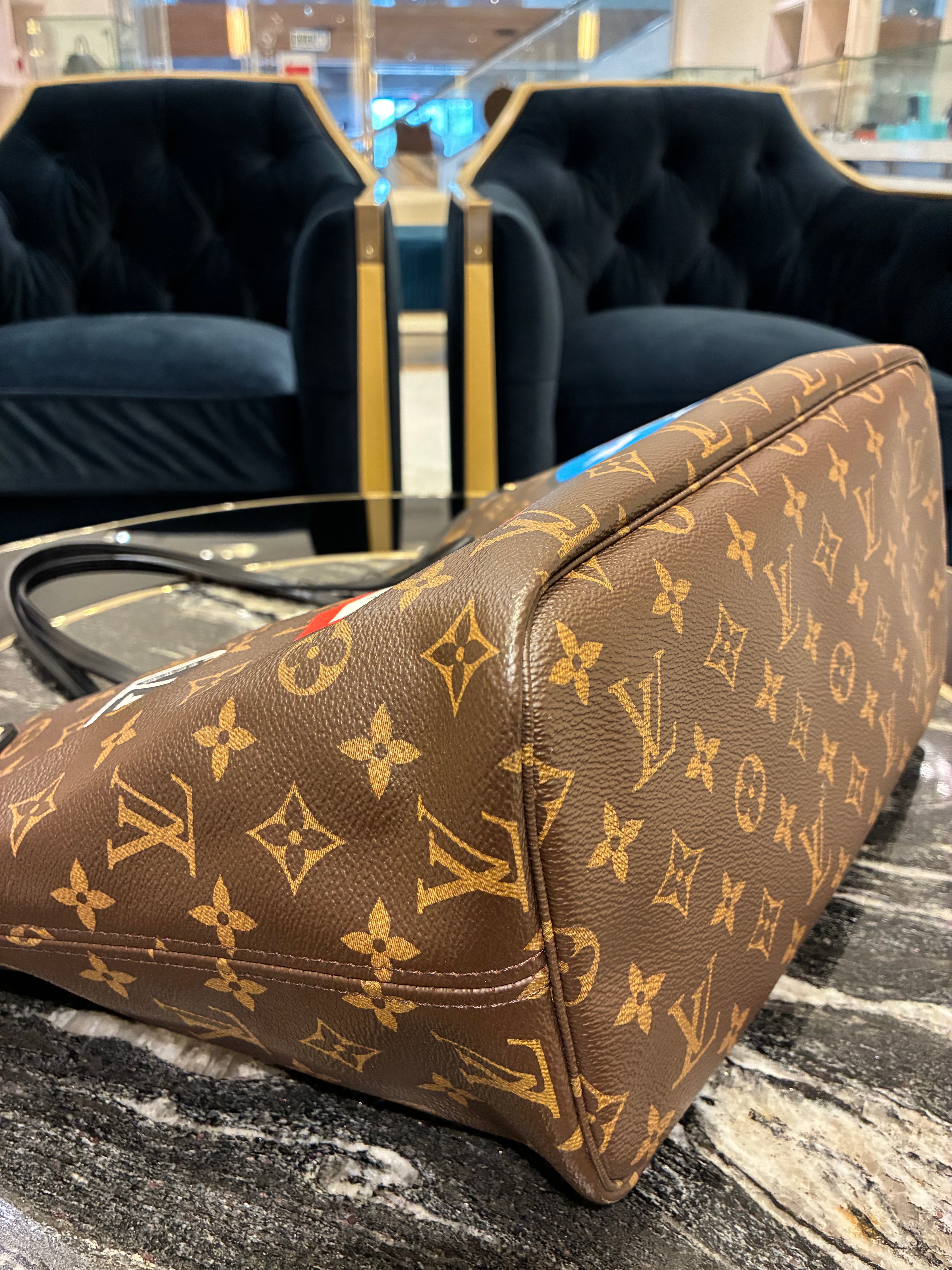 Louis Vuitton Neverful World Tour MM Monogram
