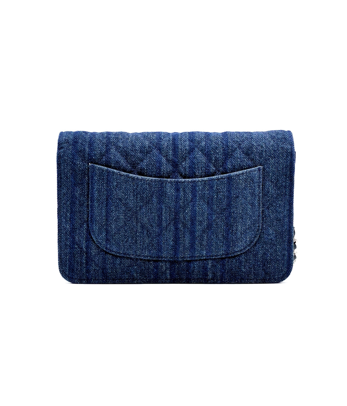 Chanel Wallet on Chain Denim SHW