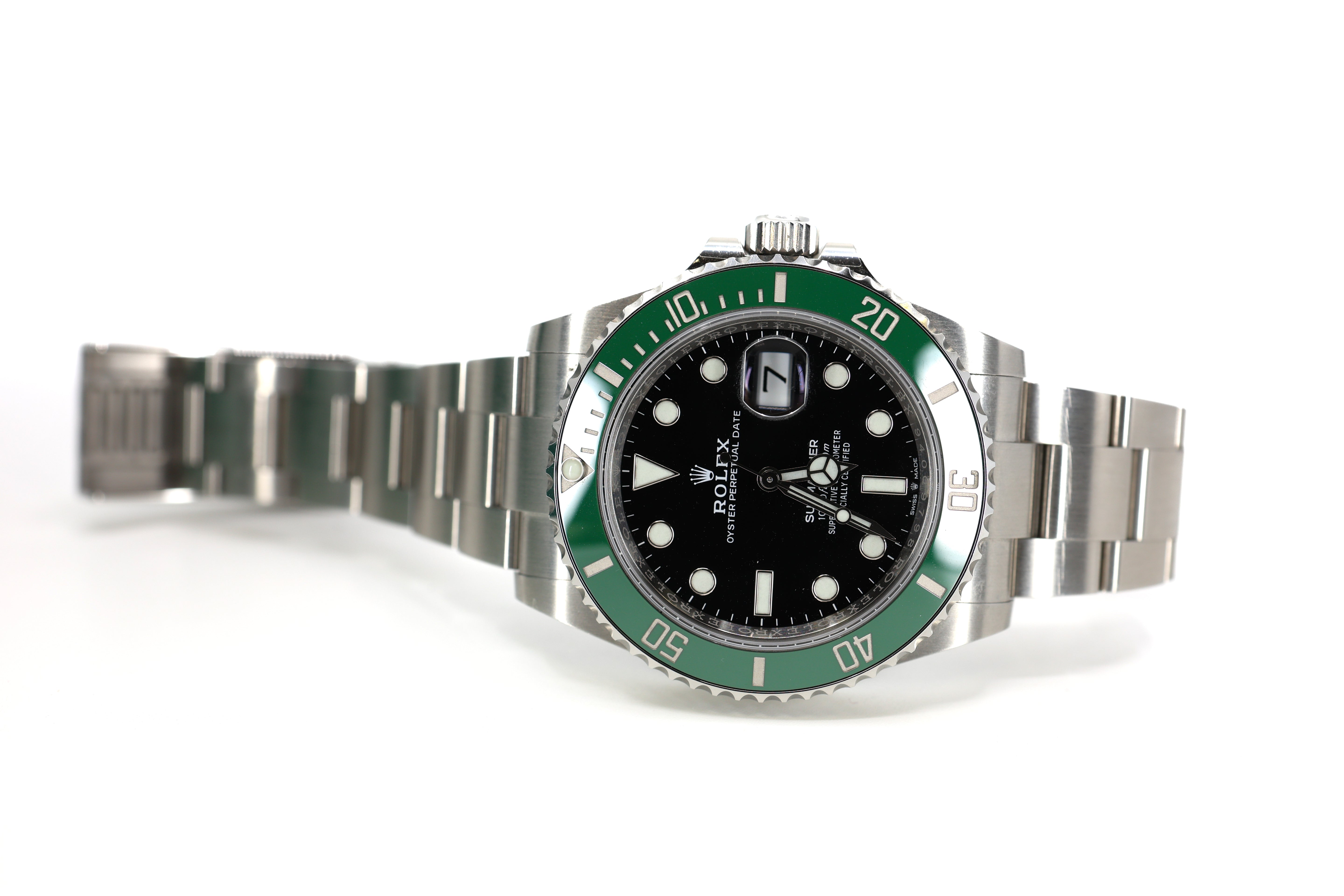 ROLEX SUBMARINER "DATE" 41MM STAINLESS STEEL STARBUCKS 126610LV