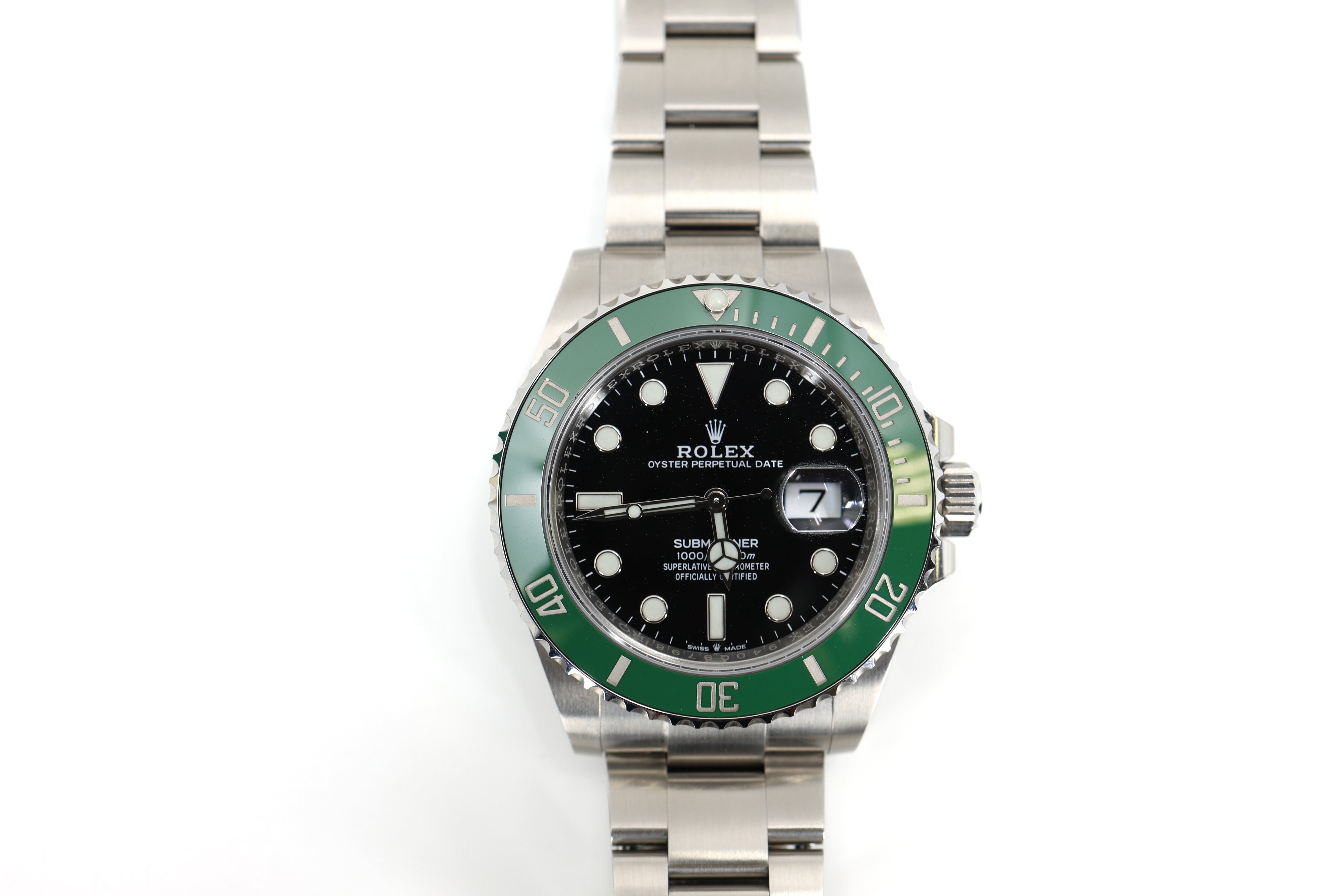 ROLEX SUBMARINER "DATE" 41MM STAINLESS STEEL STARBUCKS 126610LV