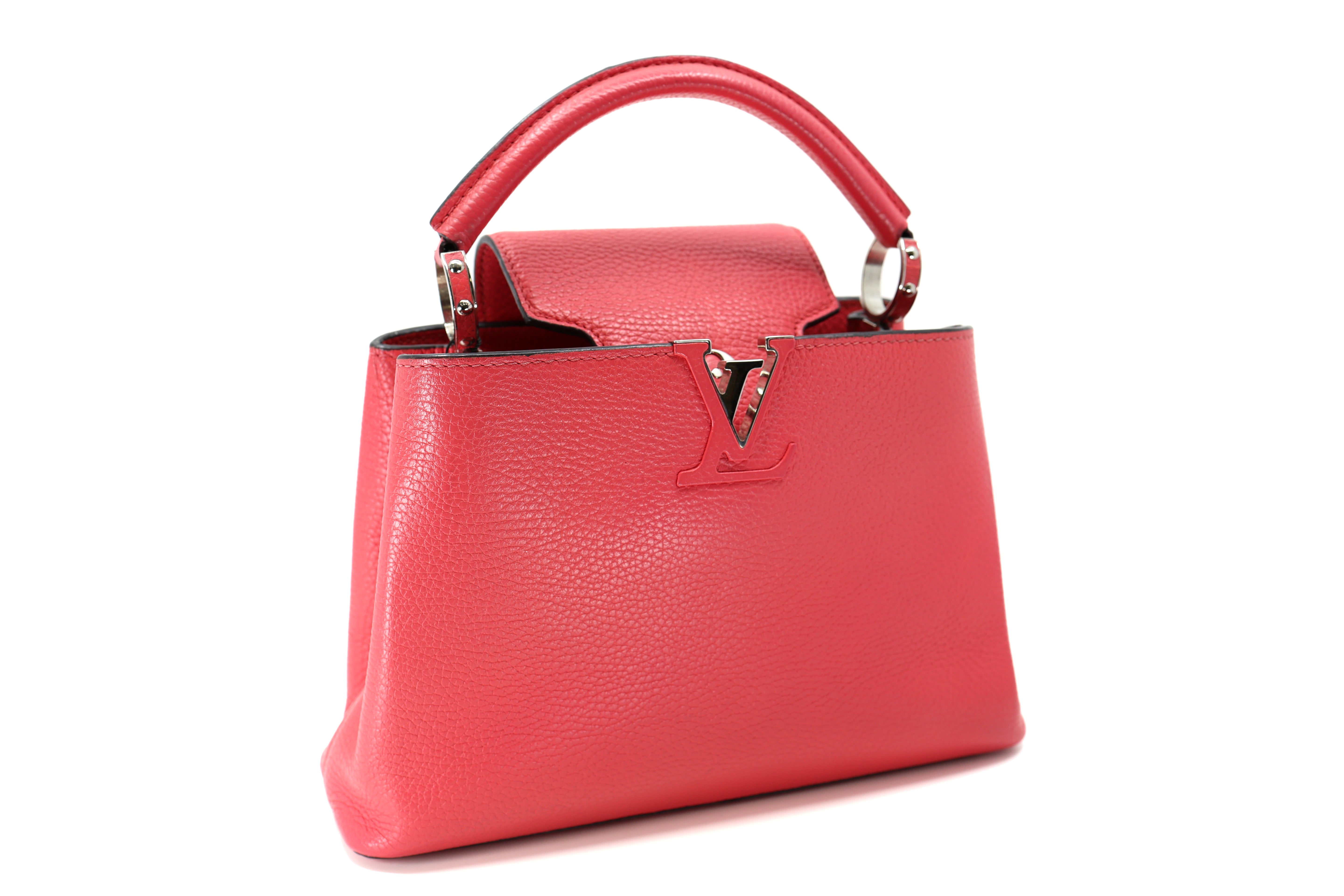 Louis Vuitton Capucines BB Red Taurillon Leather