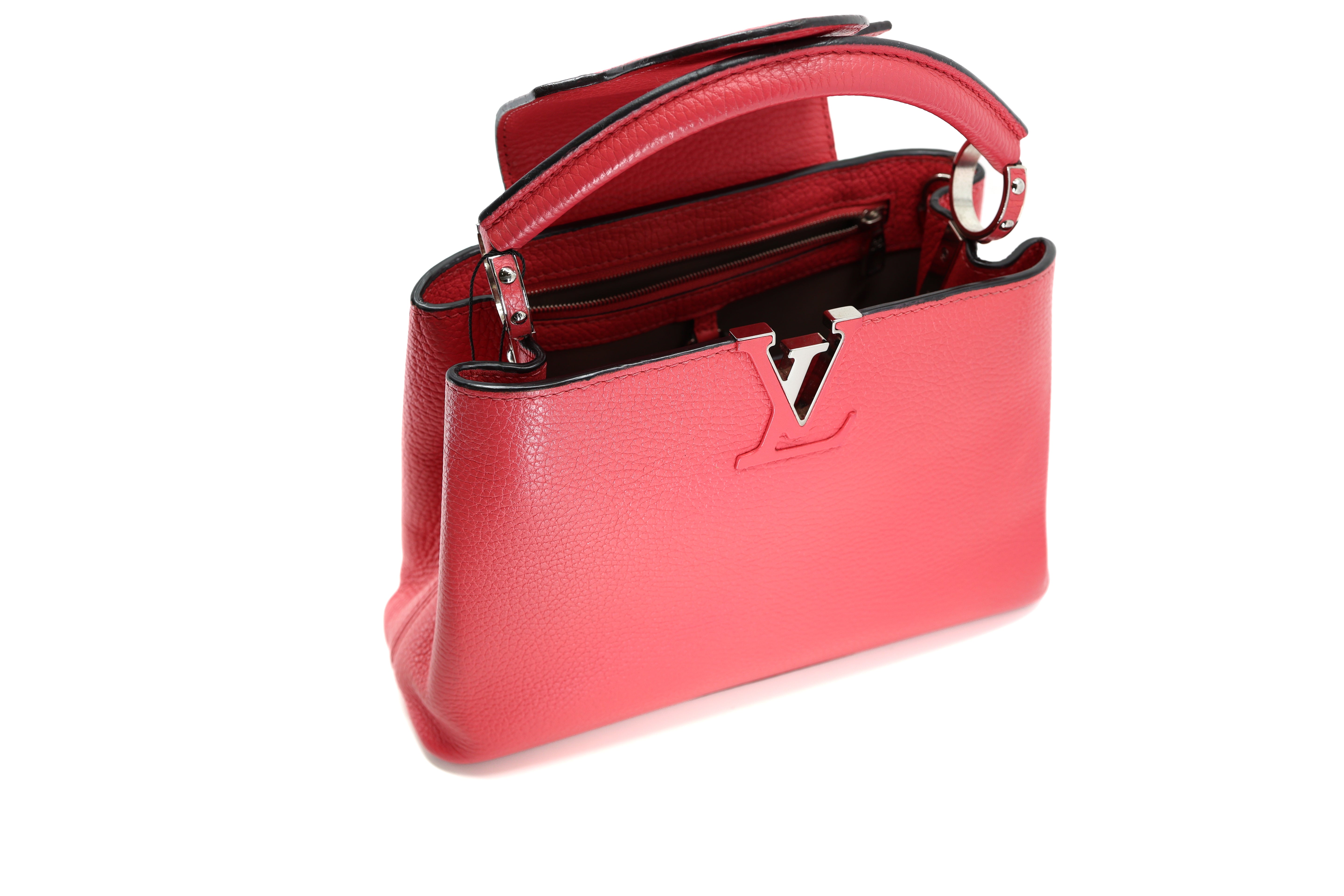 Louis Vuitton Capucines BB Red Taurillon Leather