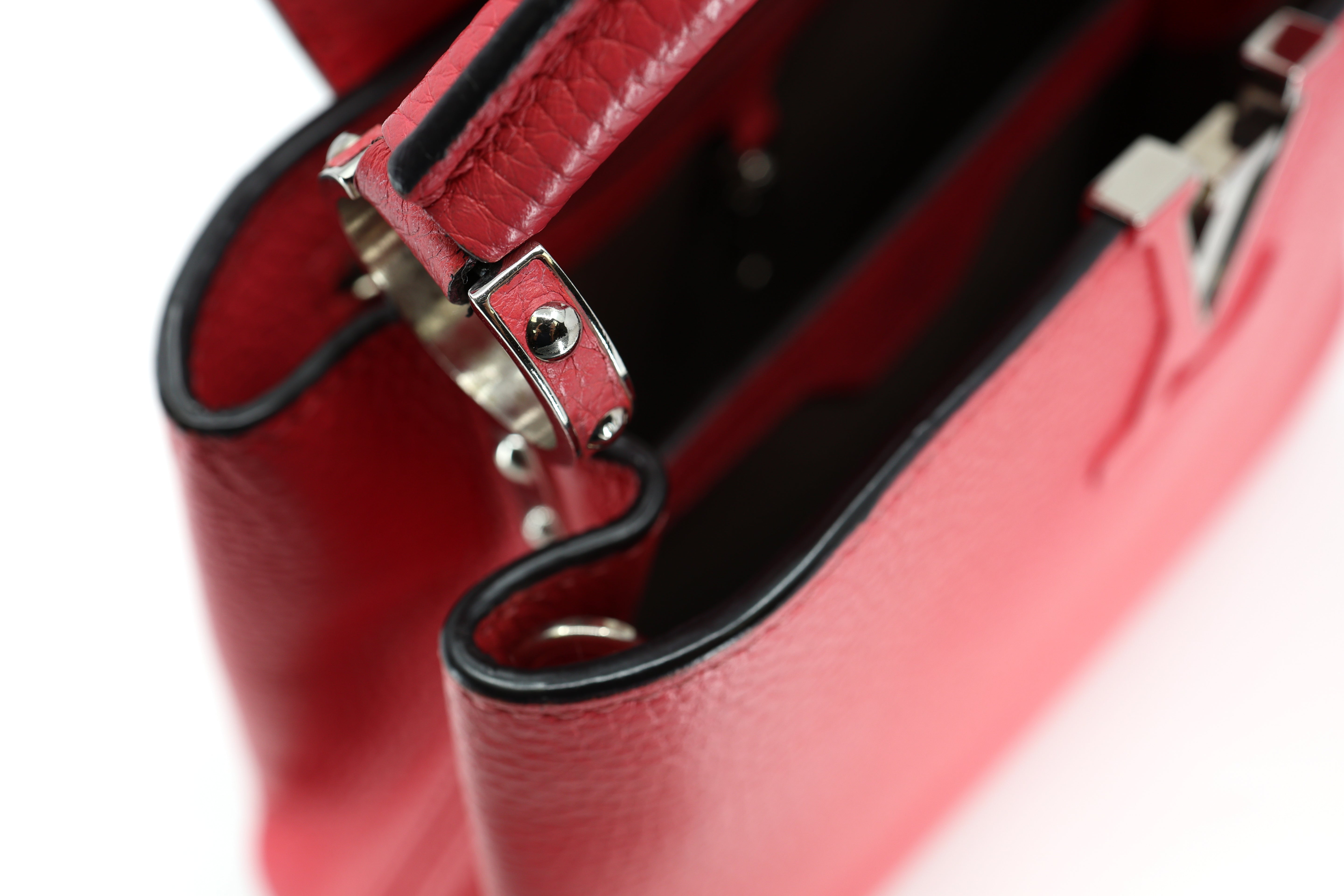 Louis Vuitton Capucines BB Red Taurillon Leather