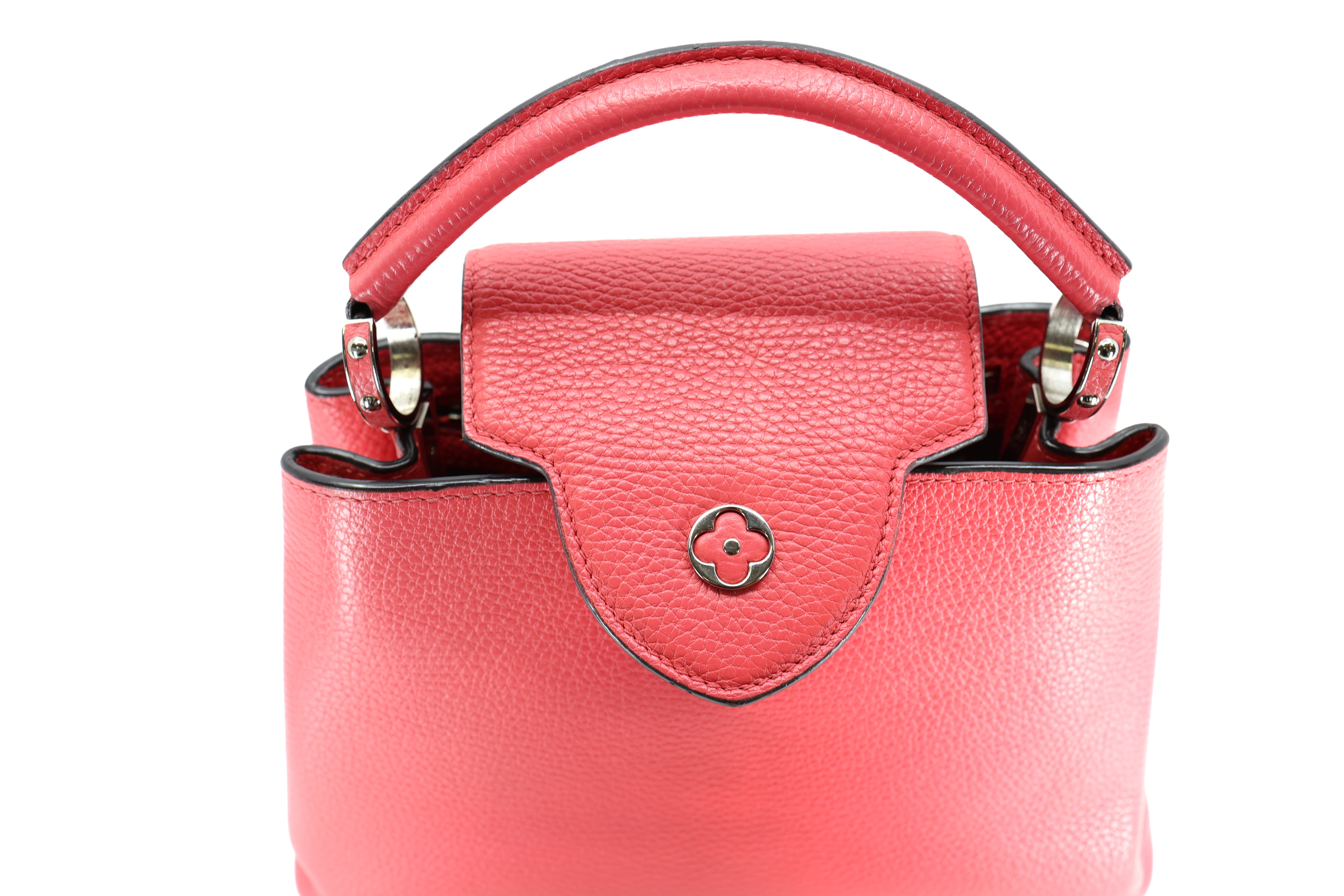 Louis Vuitton Capucines BB Red Taurillon Leather