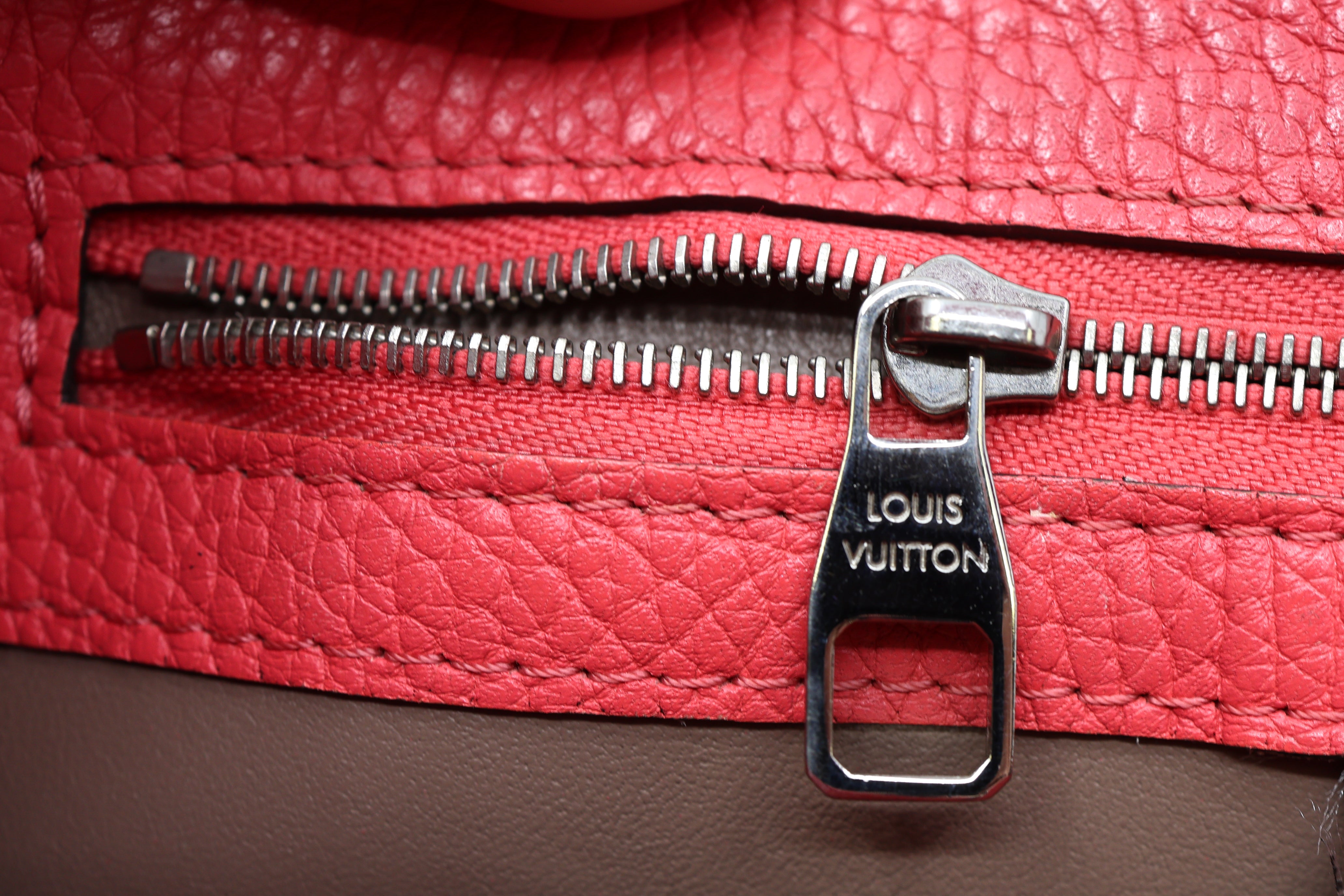 Louis Vuitton Capucines BB Red Taurillon Leather