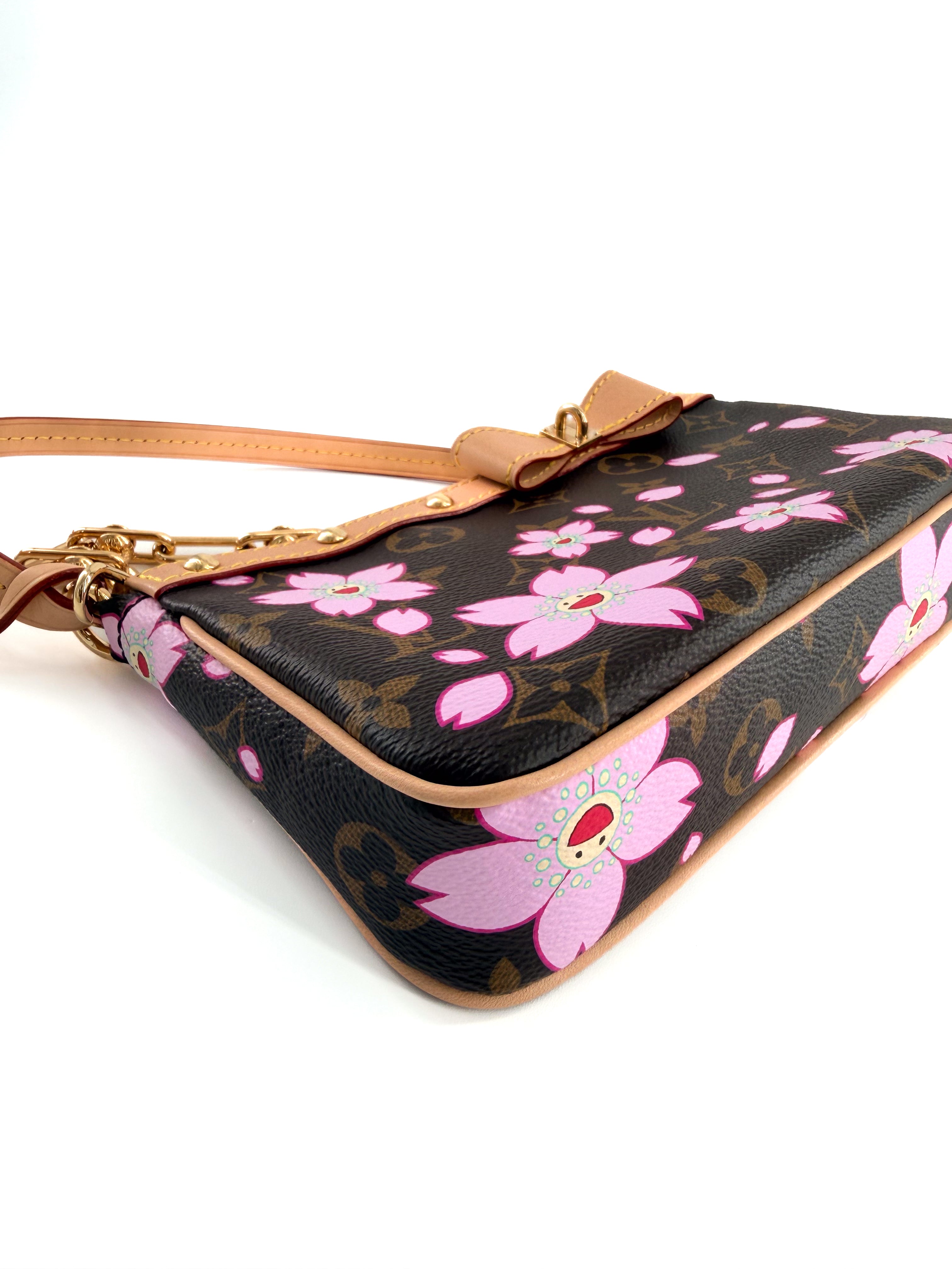 Louis Vuitton x Takashi Murakami Cherry Blossom Pochette Accessoires handbag