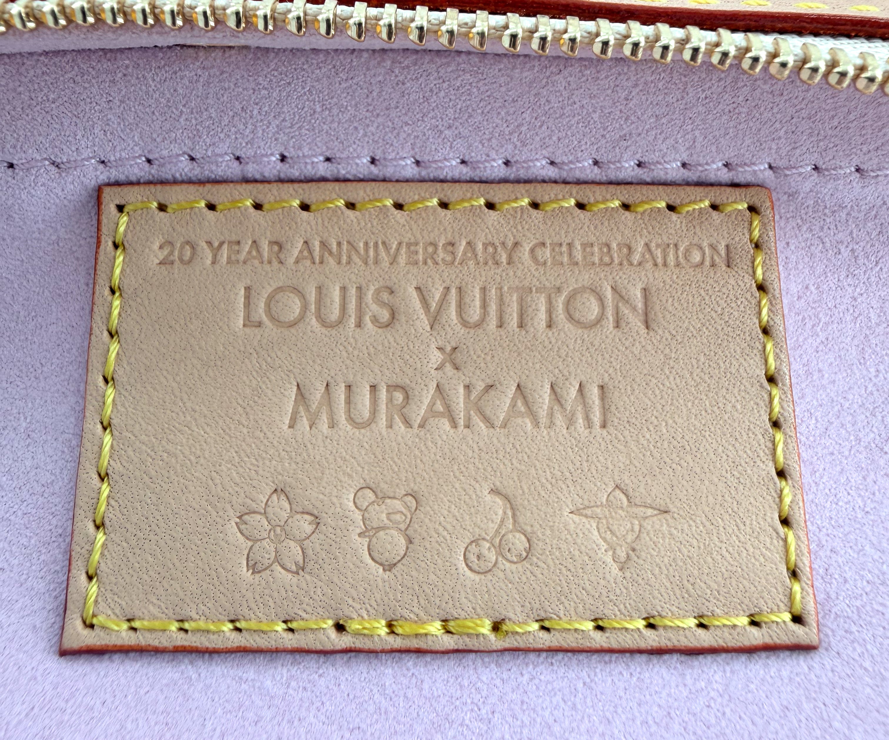 Louis Vuitton x Takashi Murakami Cherry Blossom Pochette Accessoires handbag