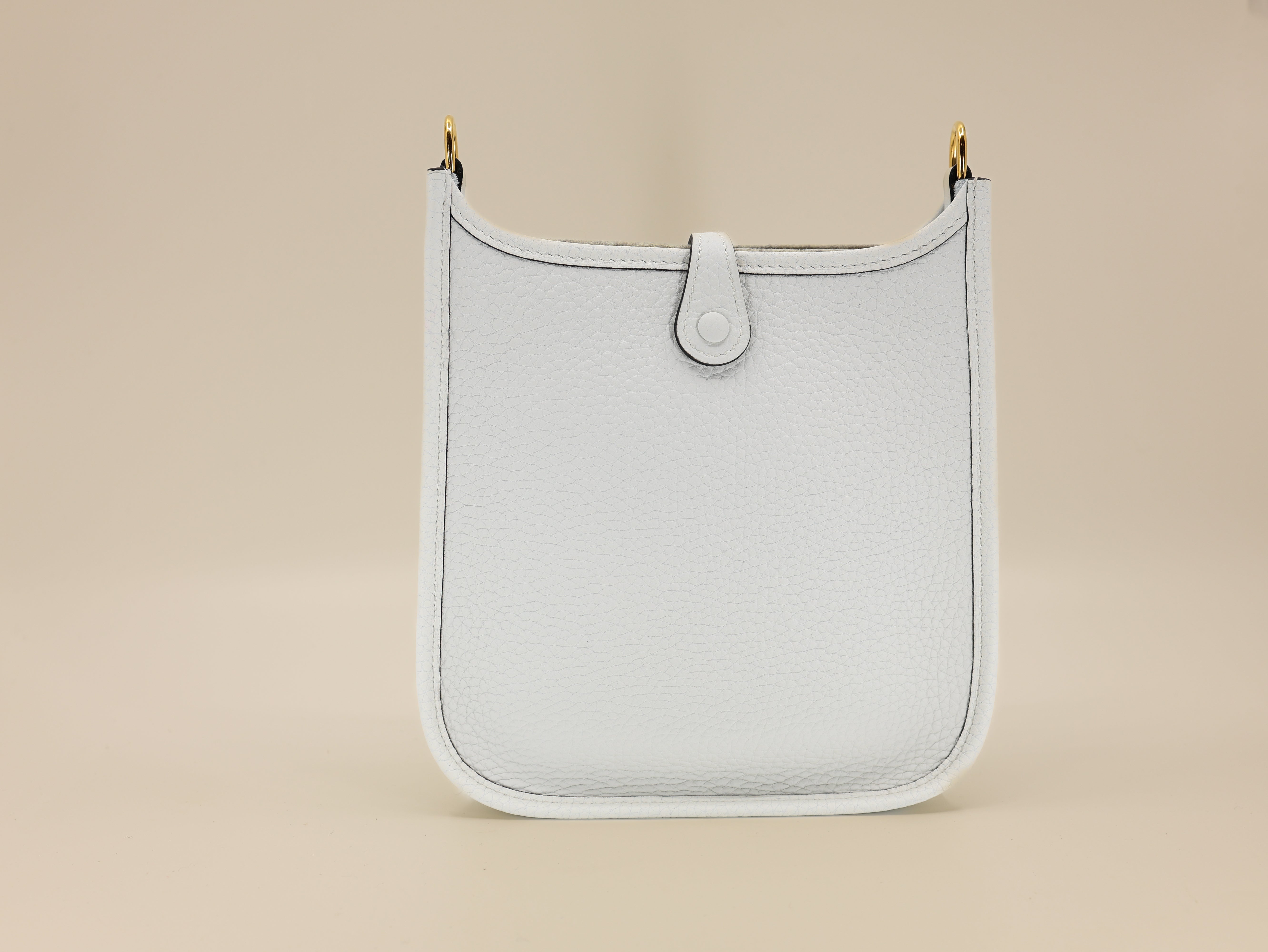 Hermes Taurillon Clemence Amazone Evelyne 16 TPM New White