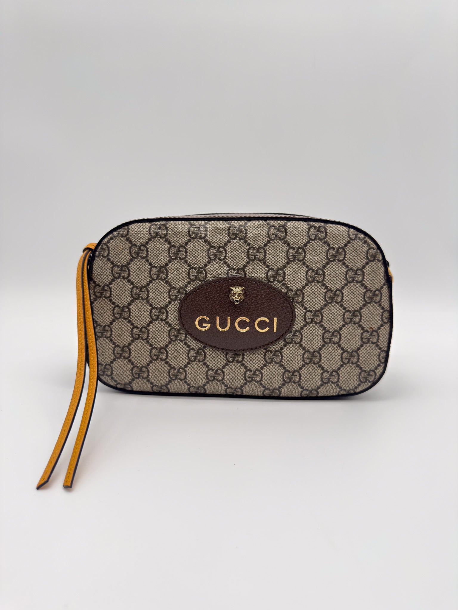 Gucci GG Supreme Monogram Web Neo Vintage Shoulder Bag