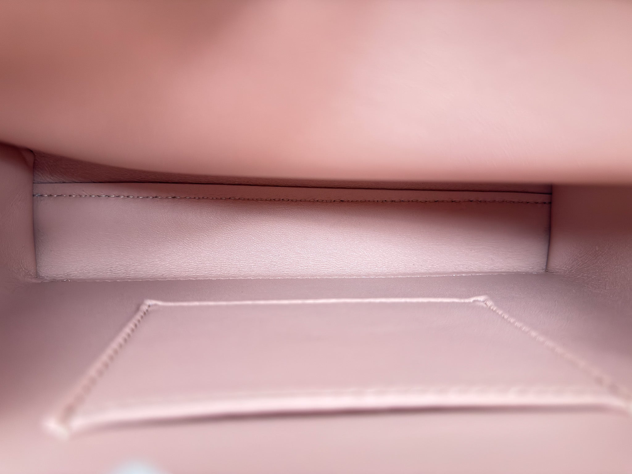 Fendi Peekaboo Mini Handle Bag With Strap Baby Pink