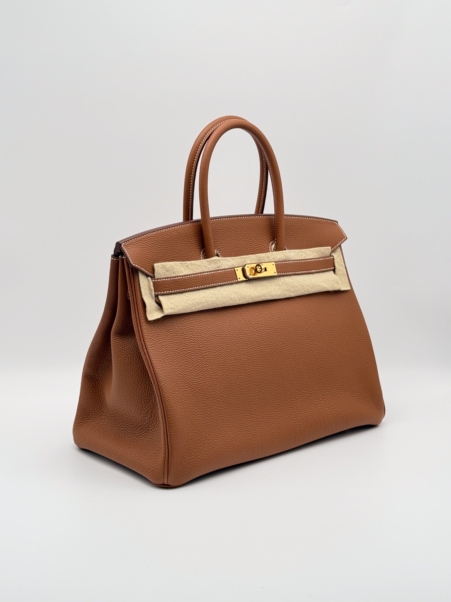 Hermes Togo Birkin 35 Gold