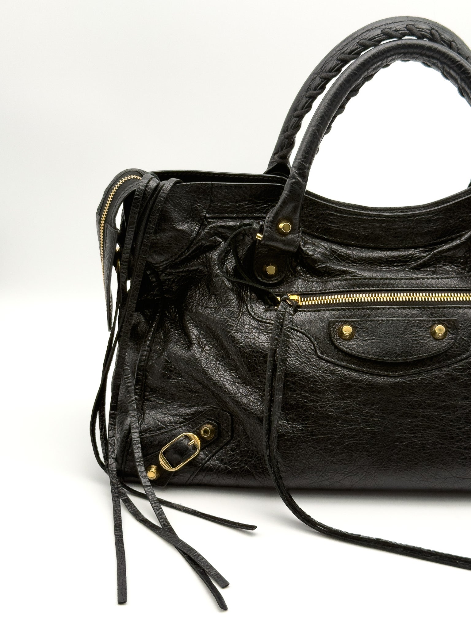 Balenciaga Agneau Giant 12 City Black GHW