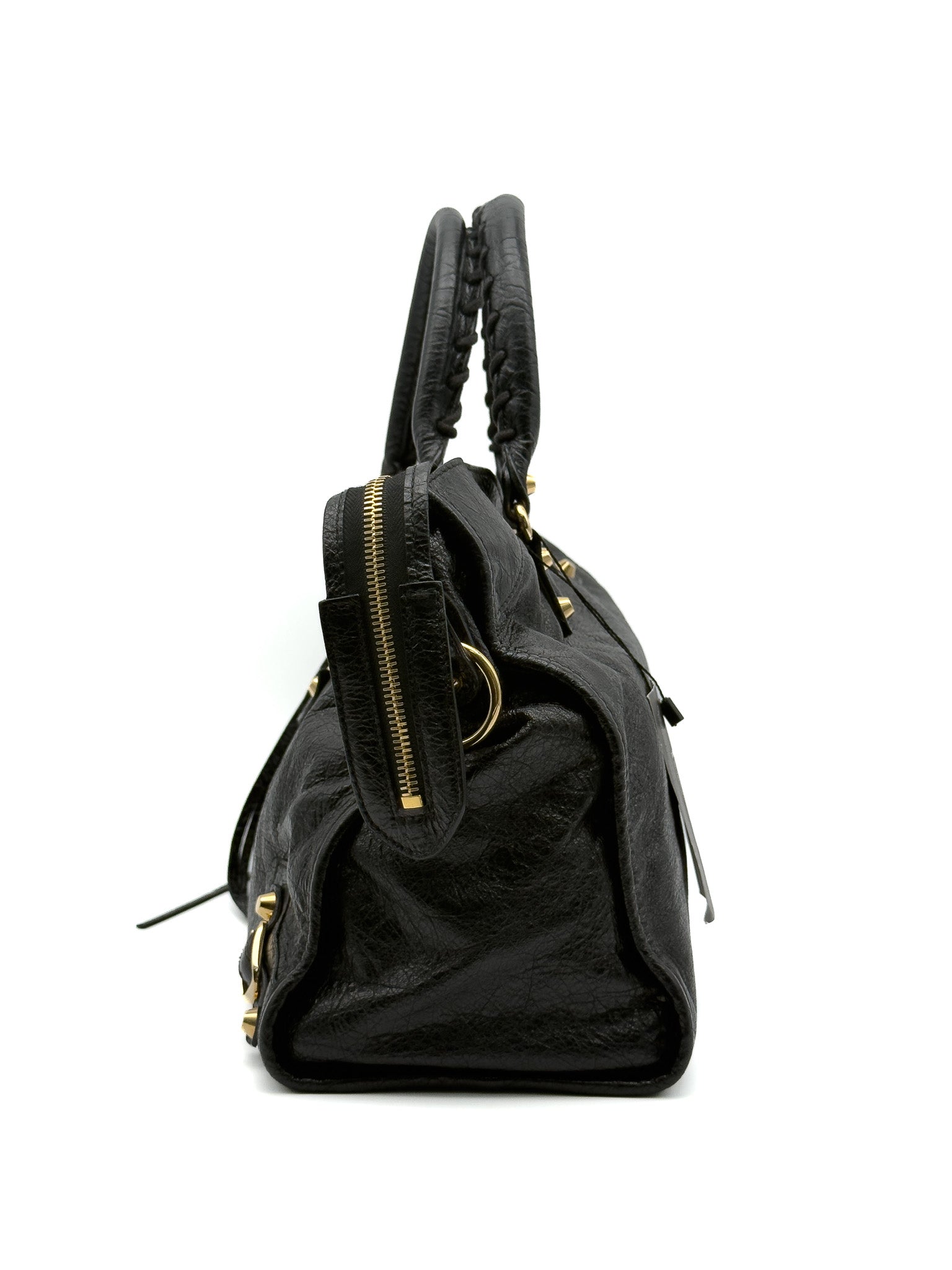 Balenciaga Agneau Giant 12 City Black GHW