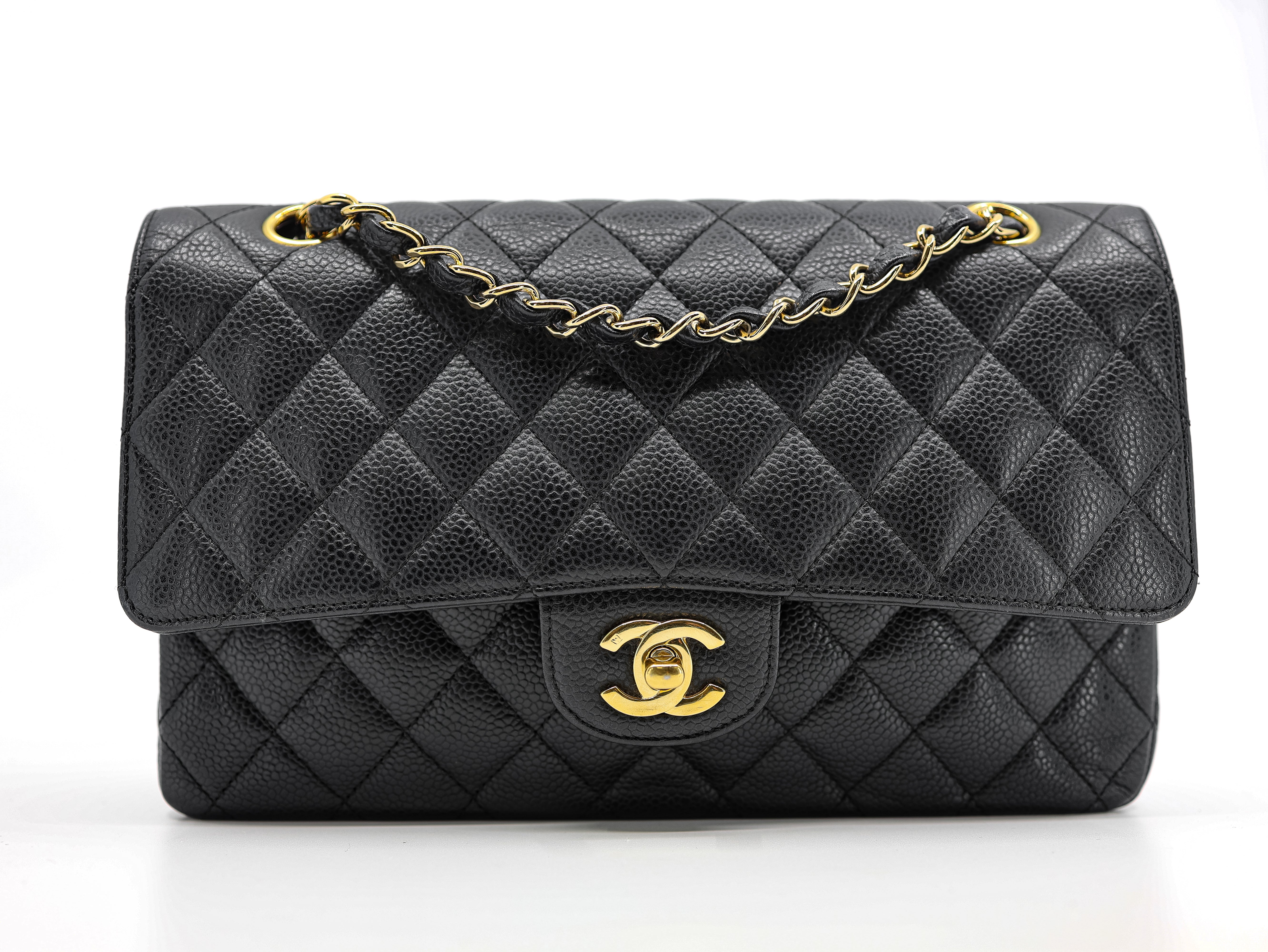 Chanel  Classic Medium Double Flap Caviar Quilted