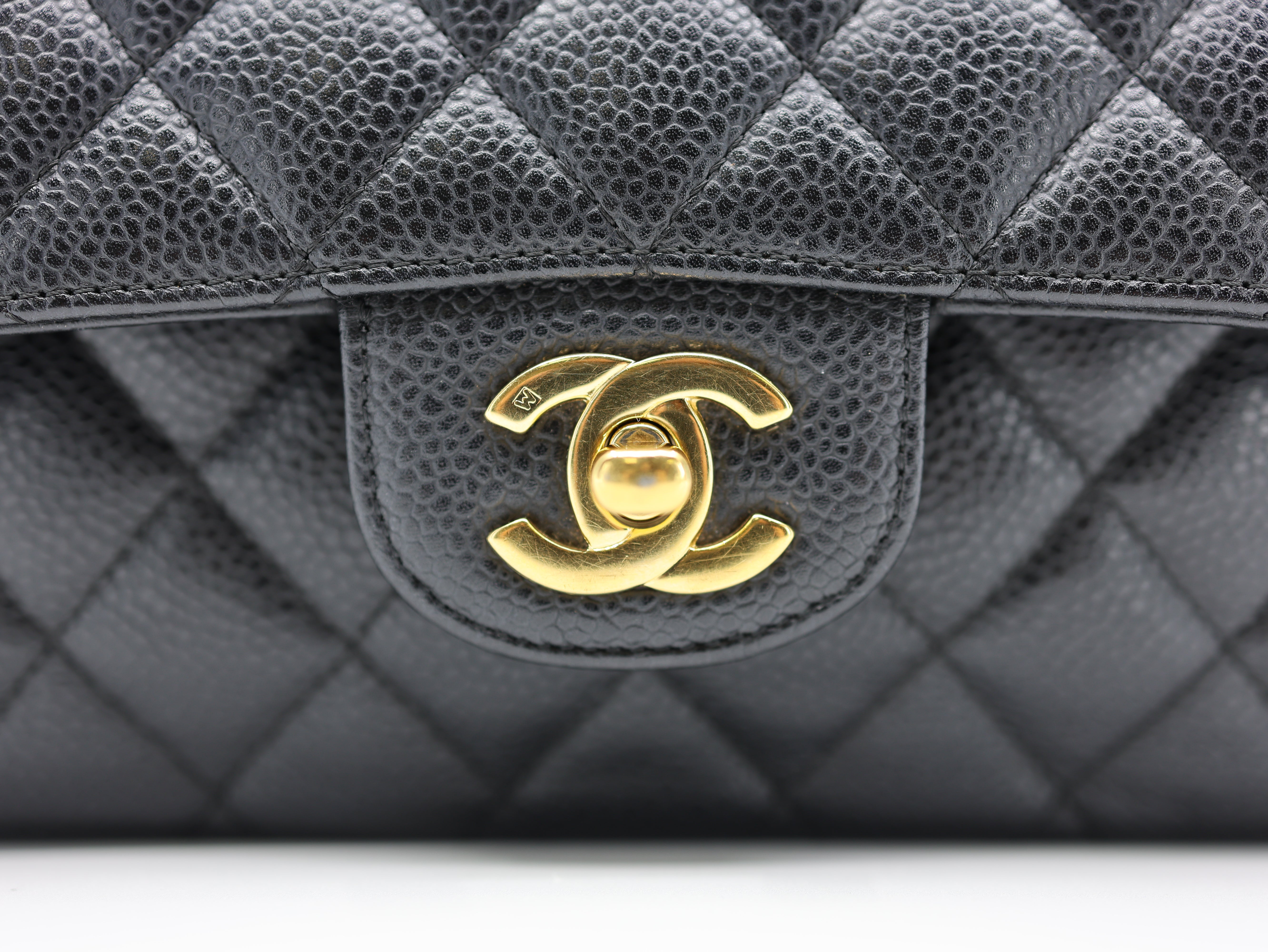 Chanel  Classic Medium Double Flap Caviar Quilted