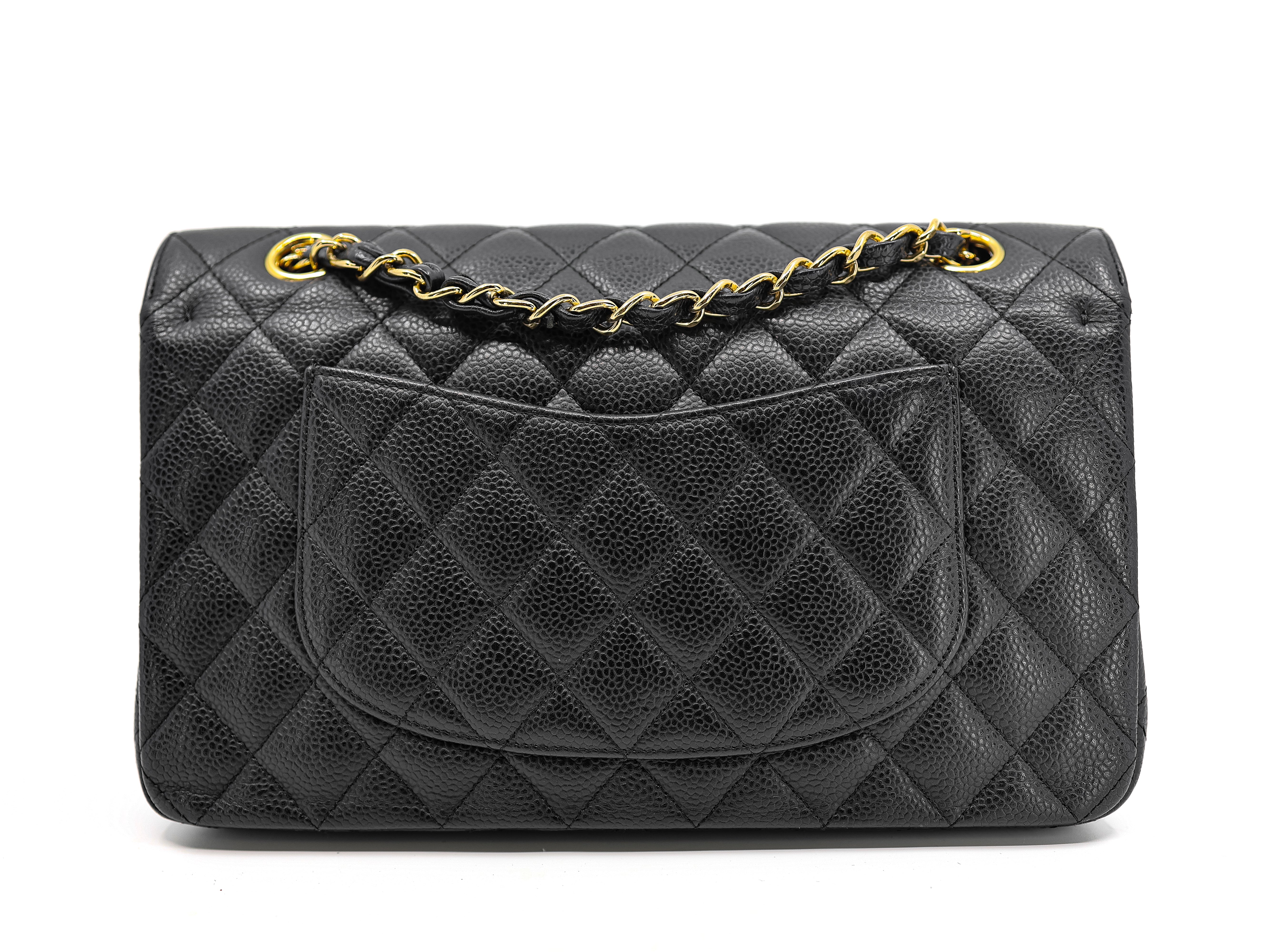 Chanel  Classic Medium Double Flap Caviar Quilted