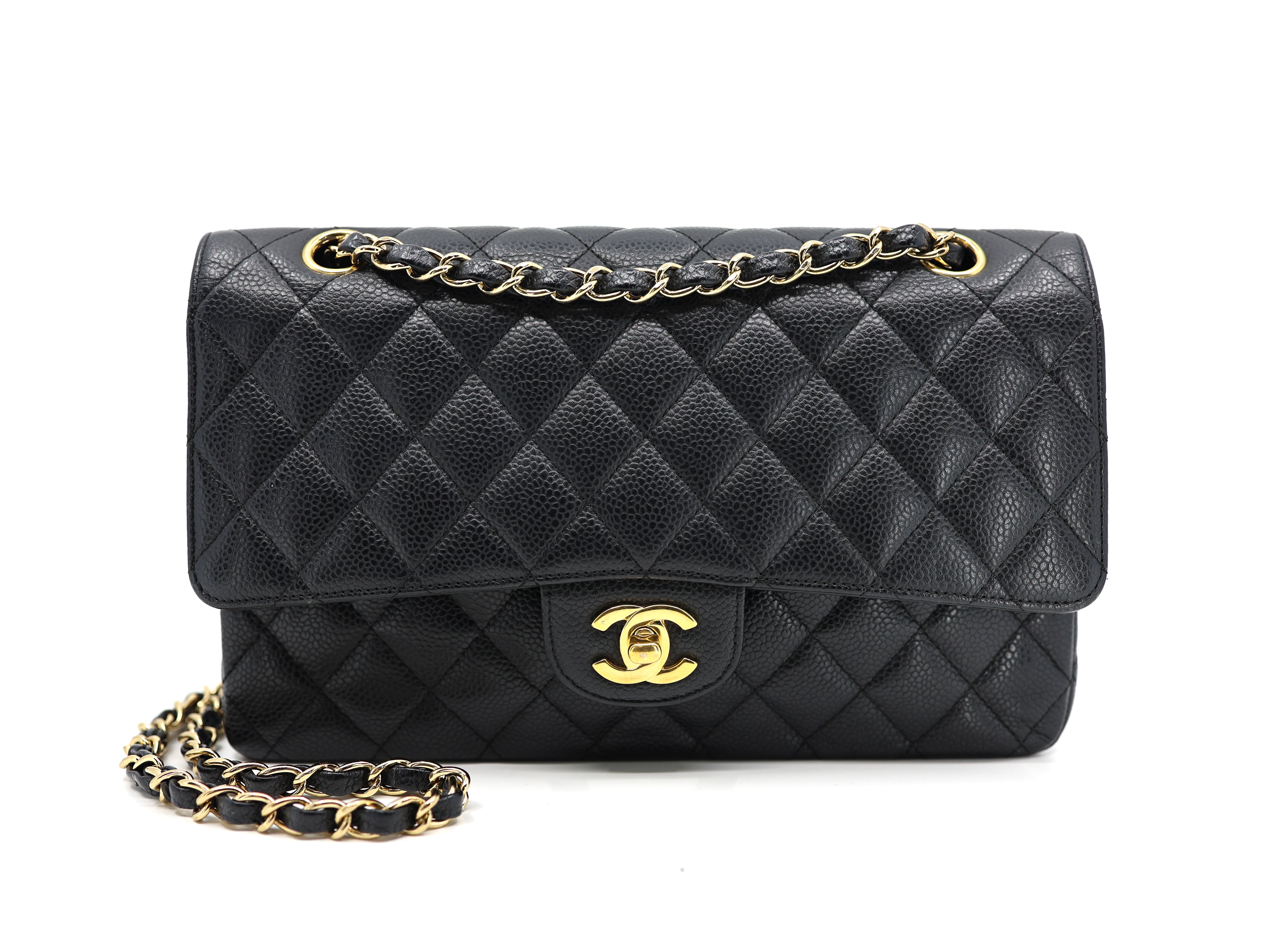 Chanel  Classic Medium Double Flap Caviar Quilted