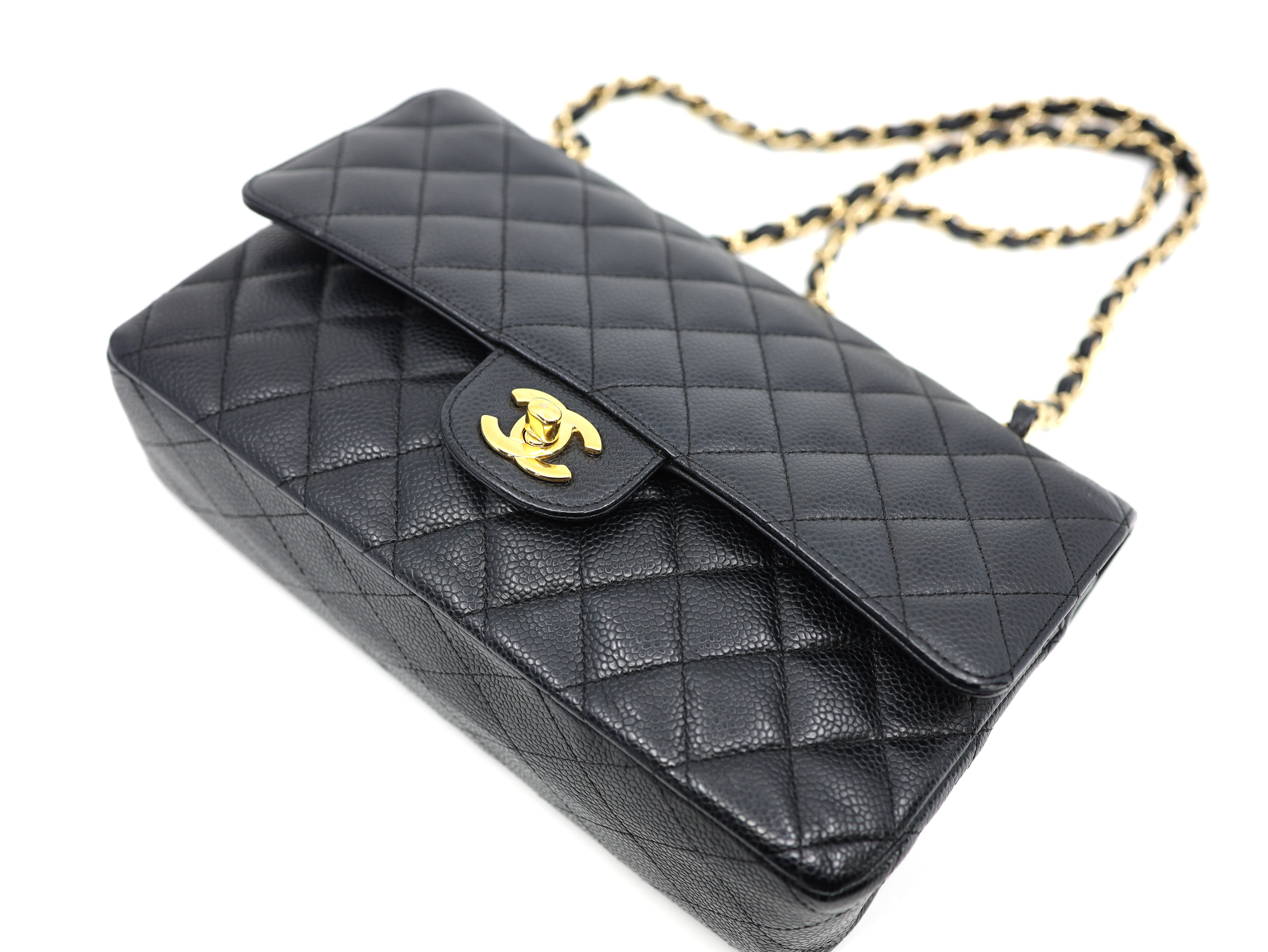 Chanel  Classic Medium Double Flap Caviar Quilted