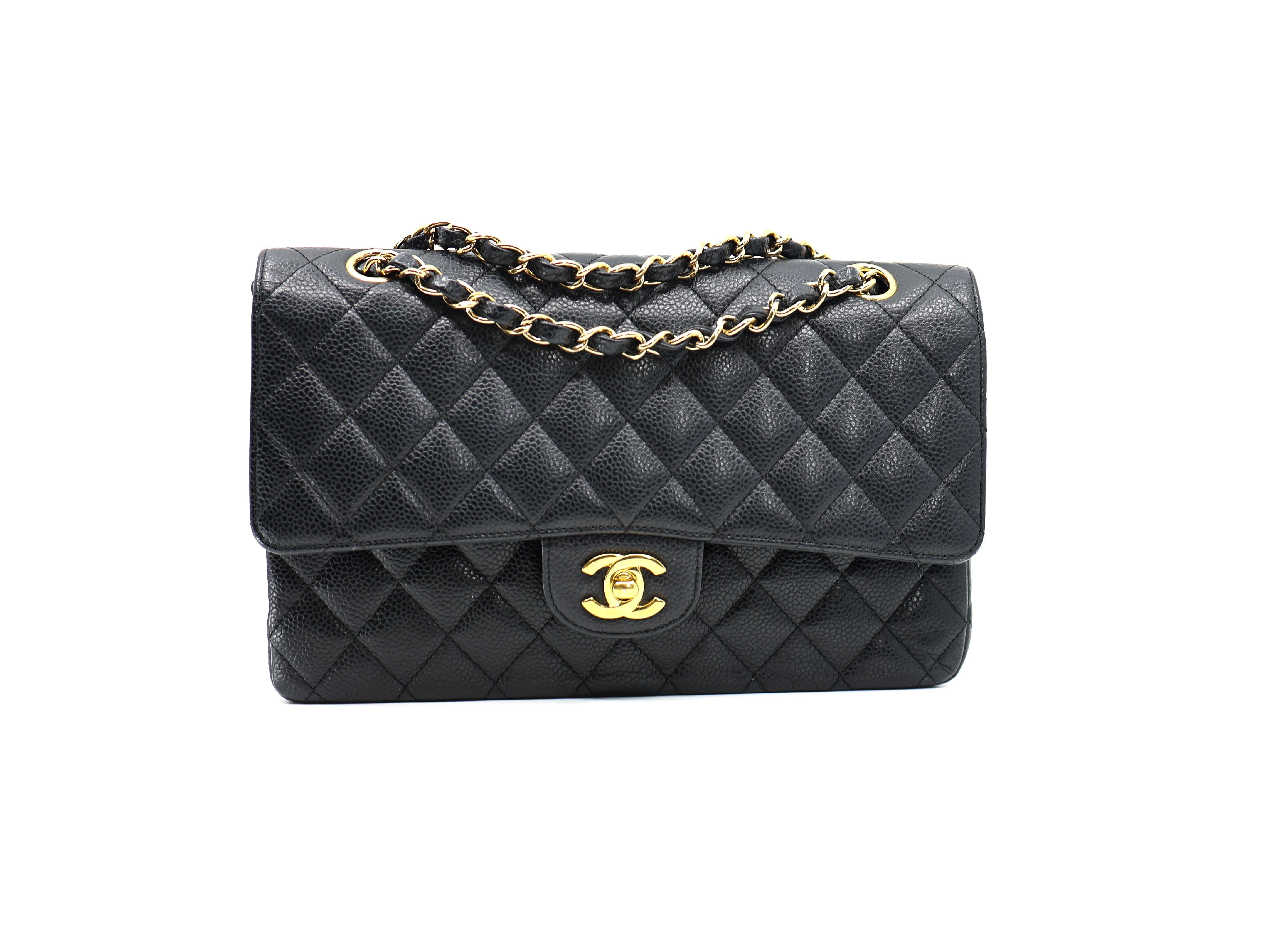 Chanel  Classic Medium Double Flap Caviar Quilted