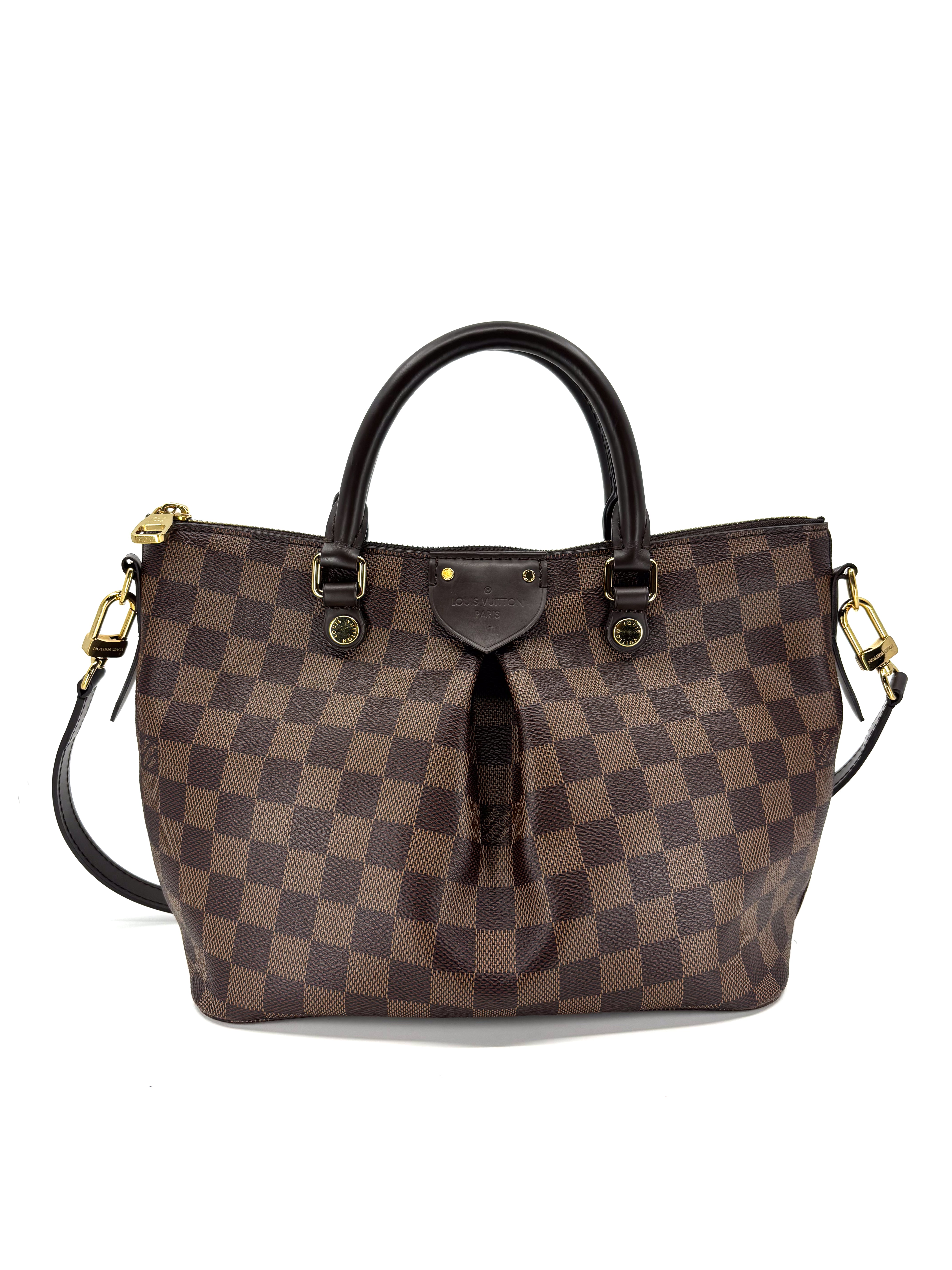 Louis Vuitton Siena PM Bag in Damier Ebene