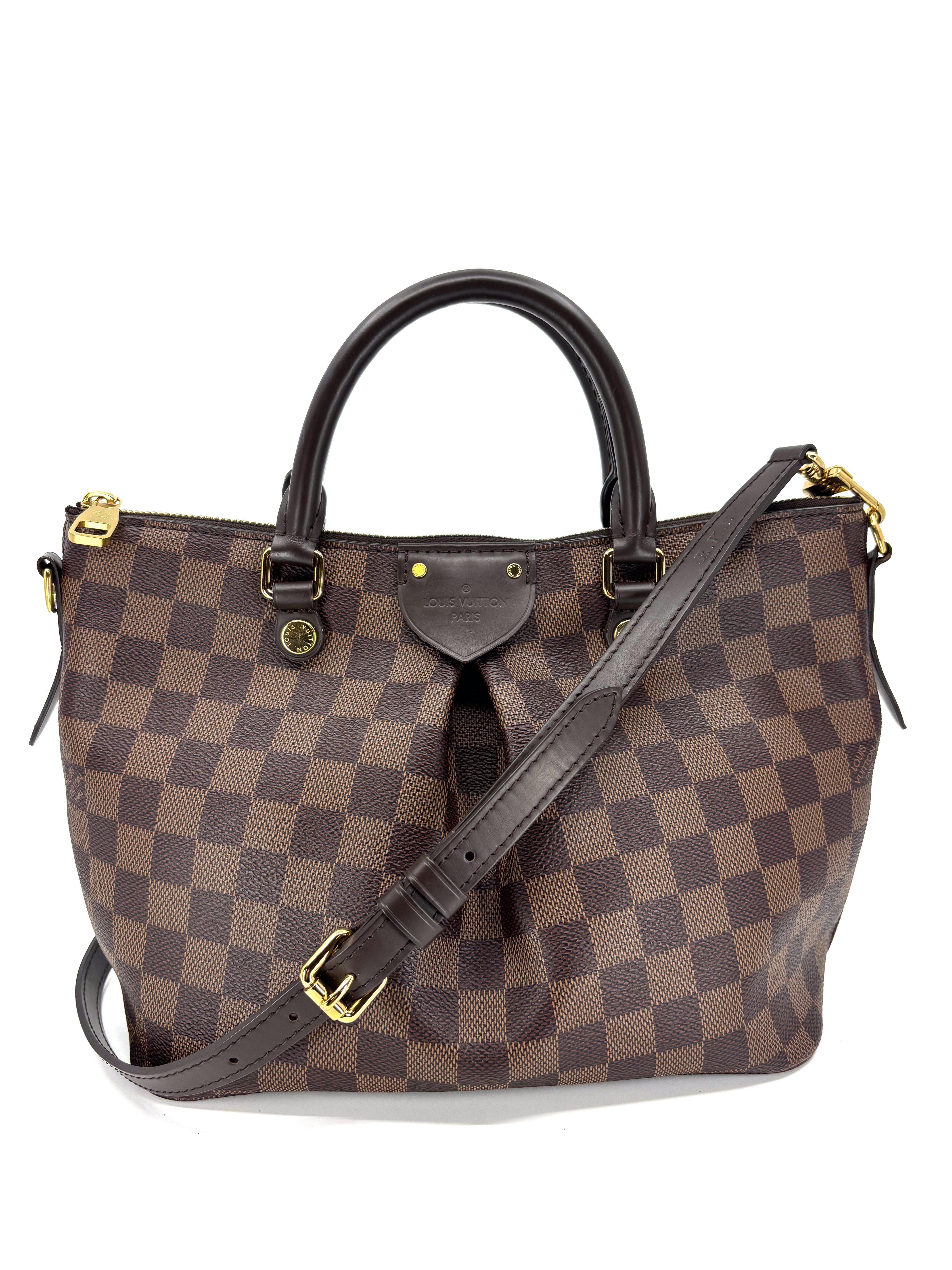 Louis Vuitton Siena PM Bag in Damier Ebene