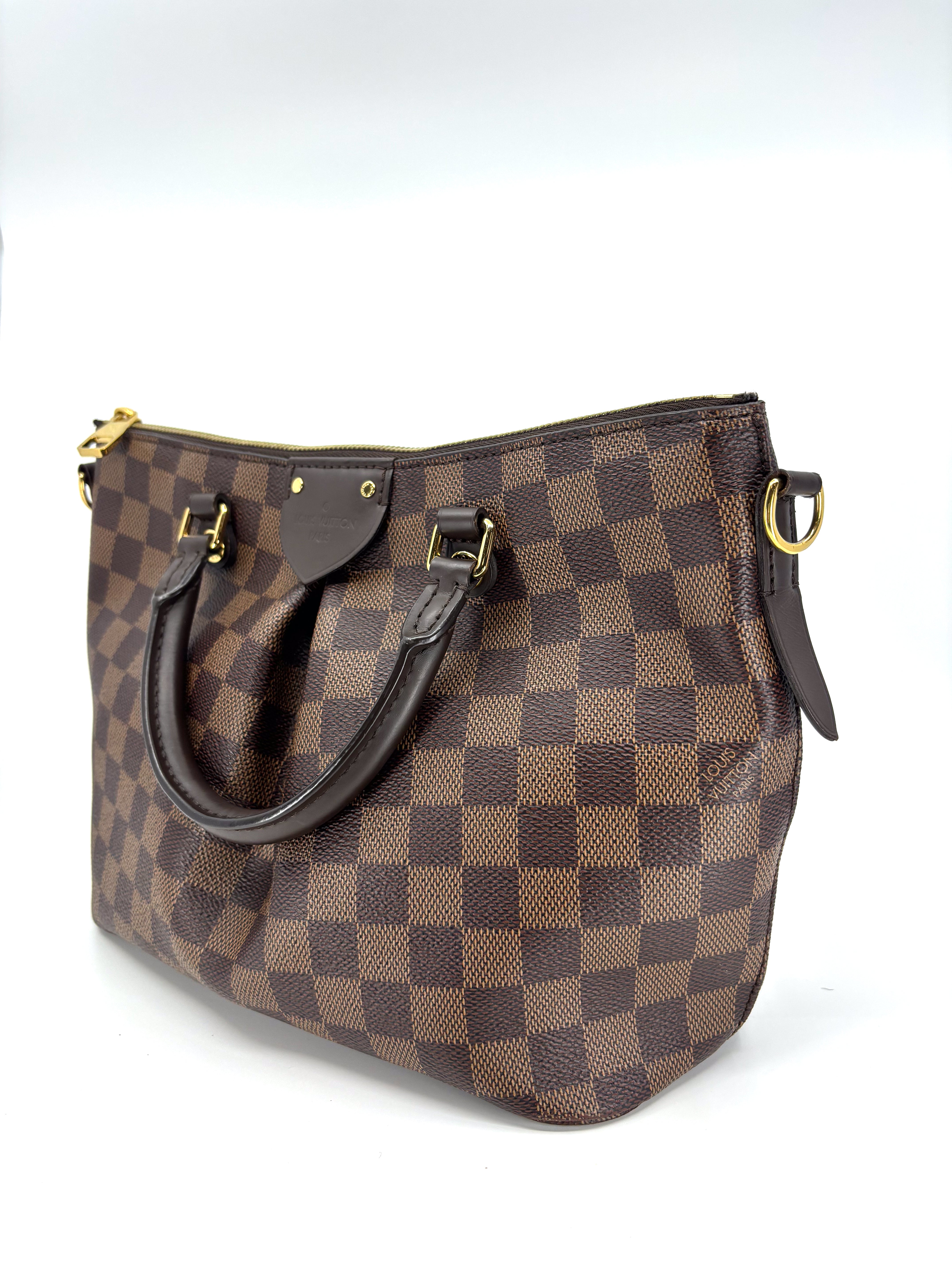 Louis Vuitton Siena PM Bag in Damier Ebene