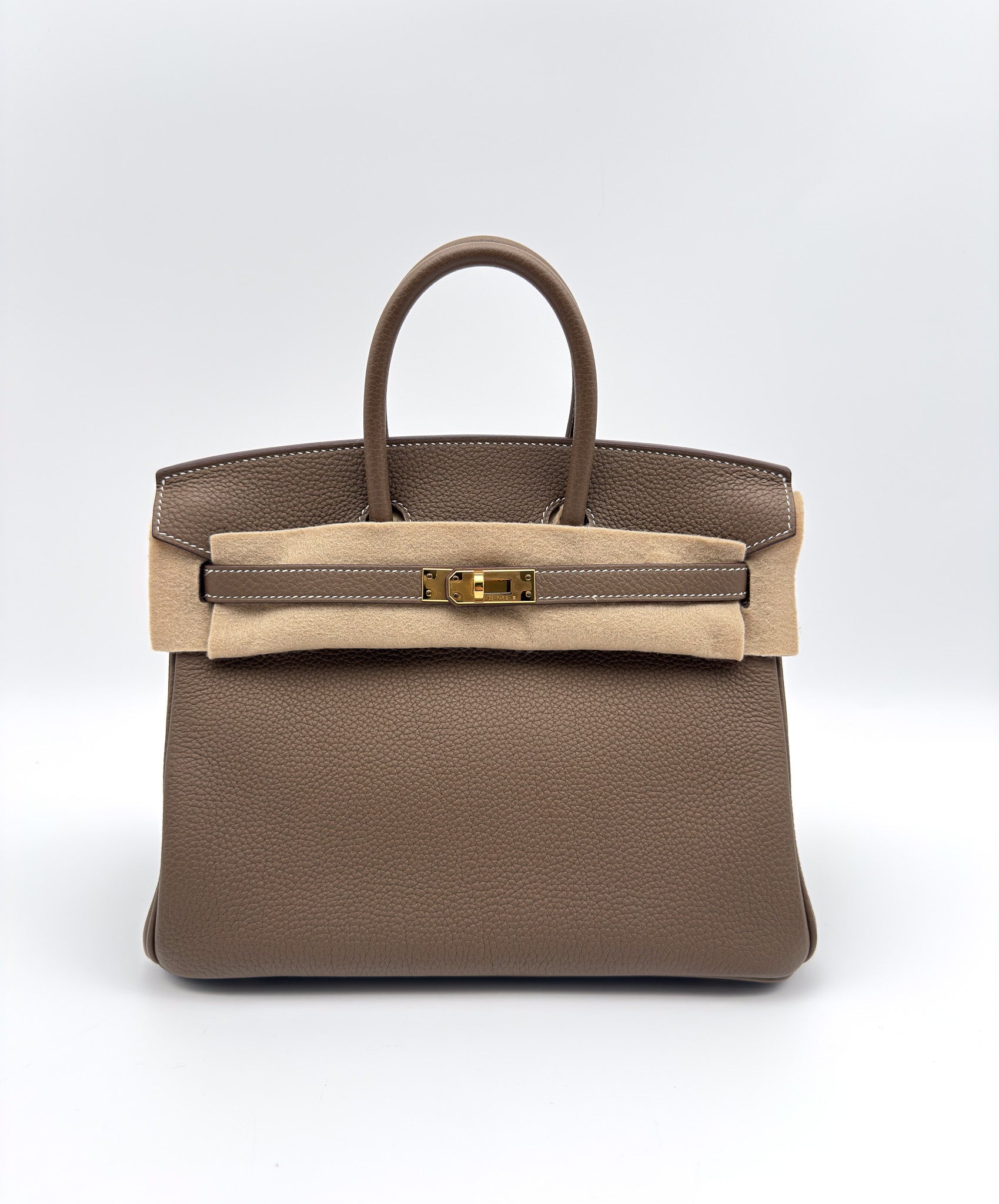 Hermes Togo Birkin 25 Etoupe