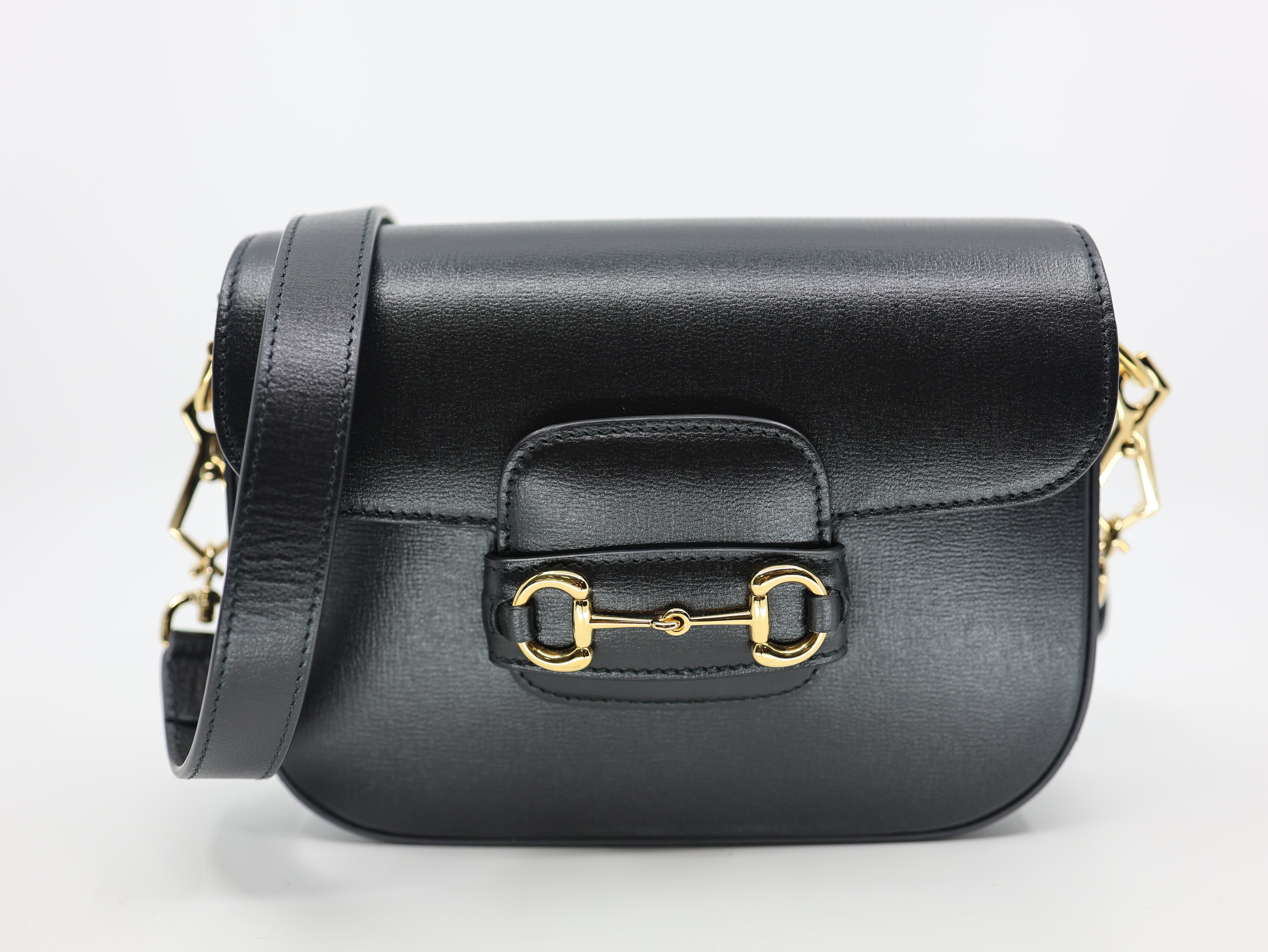 Gucci Horsebit 1955 mini shoulder bag black