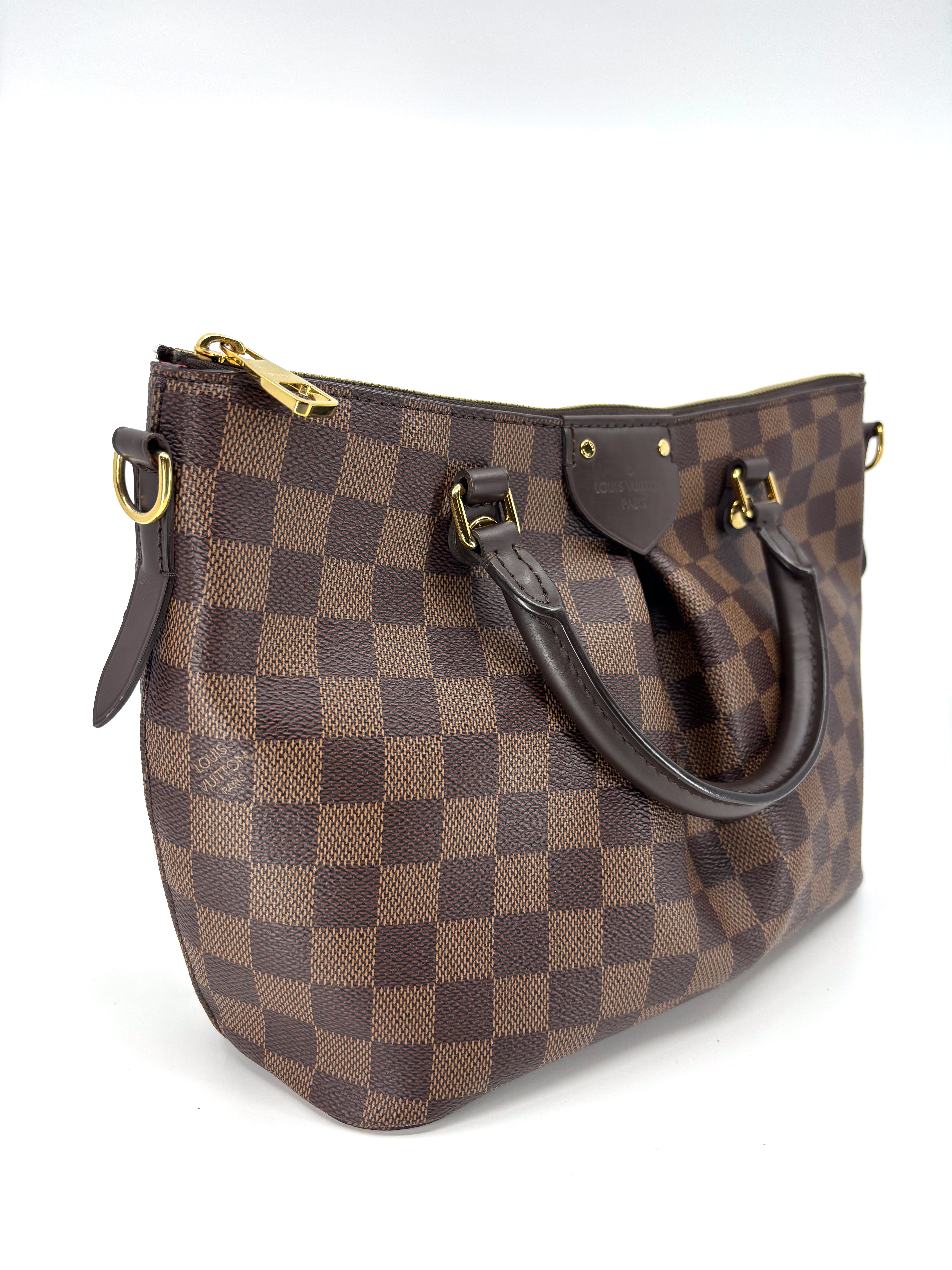 Louis Vuitton Siena PM Bag in Damier Ebene