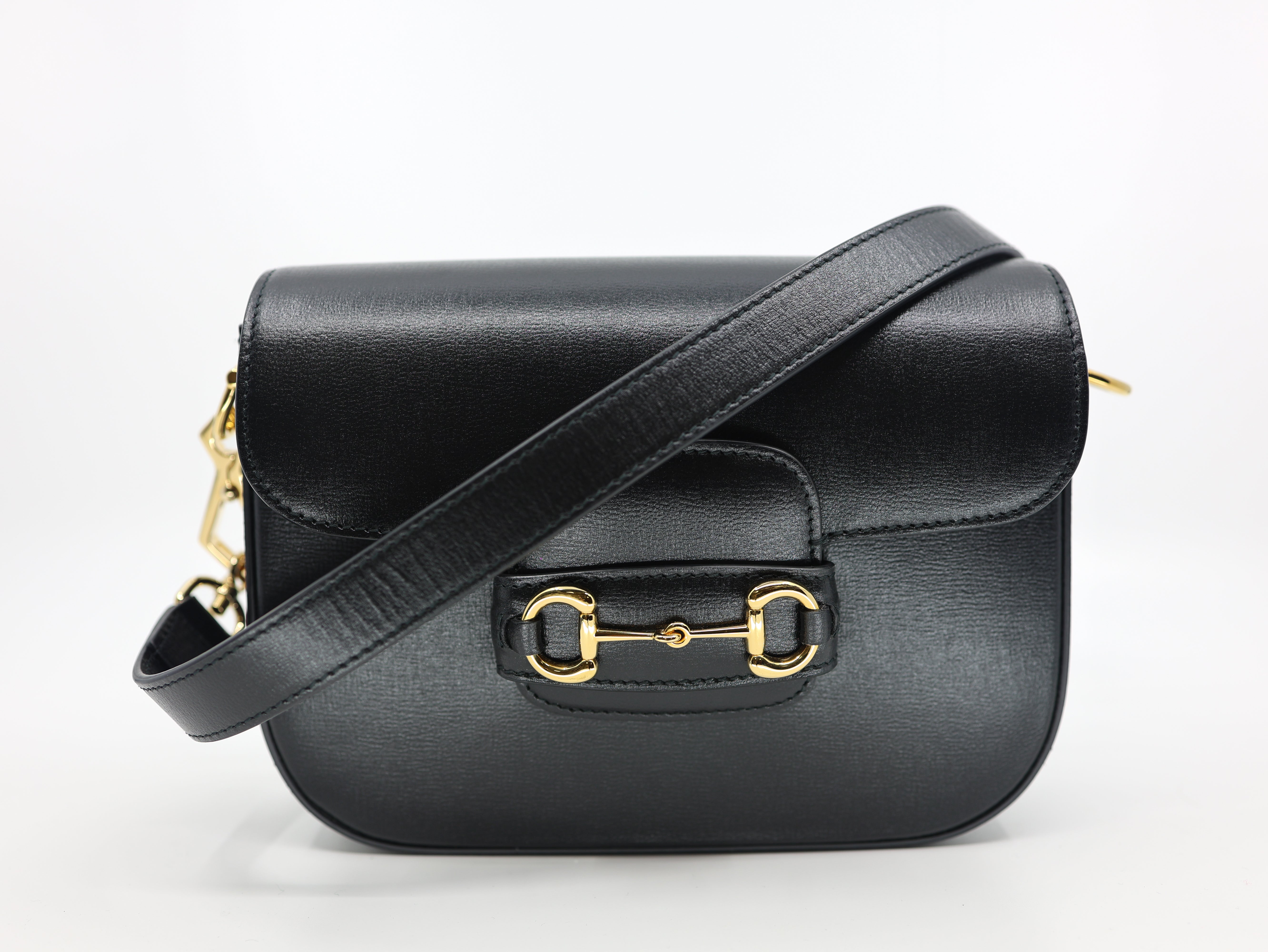 Gucci Horsebit 1955 mini shoulder bag black