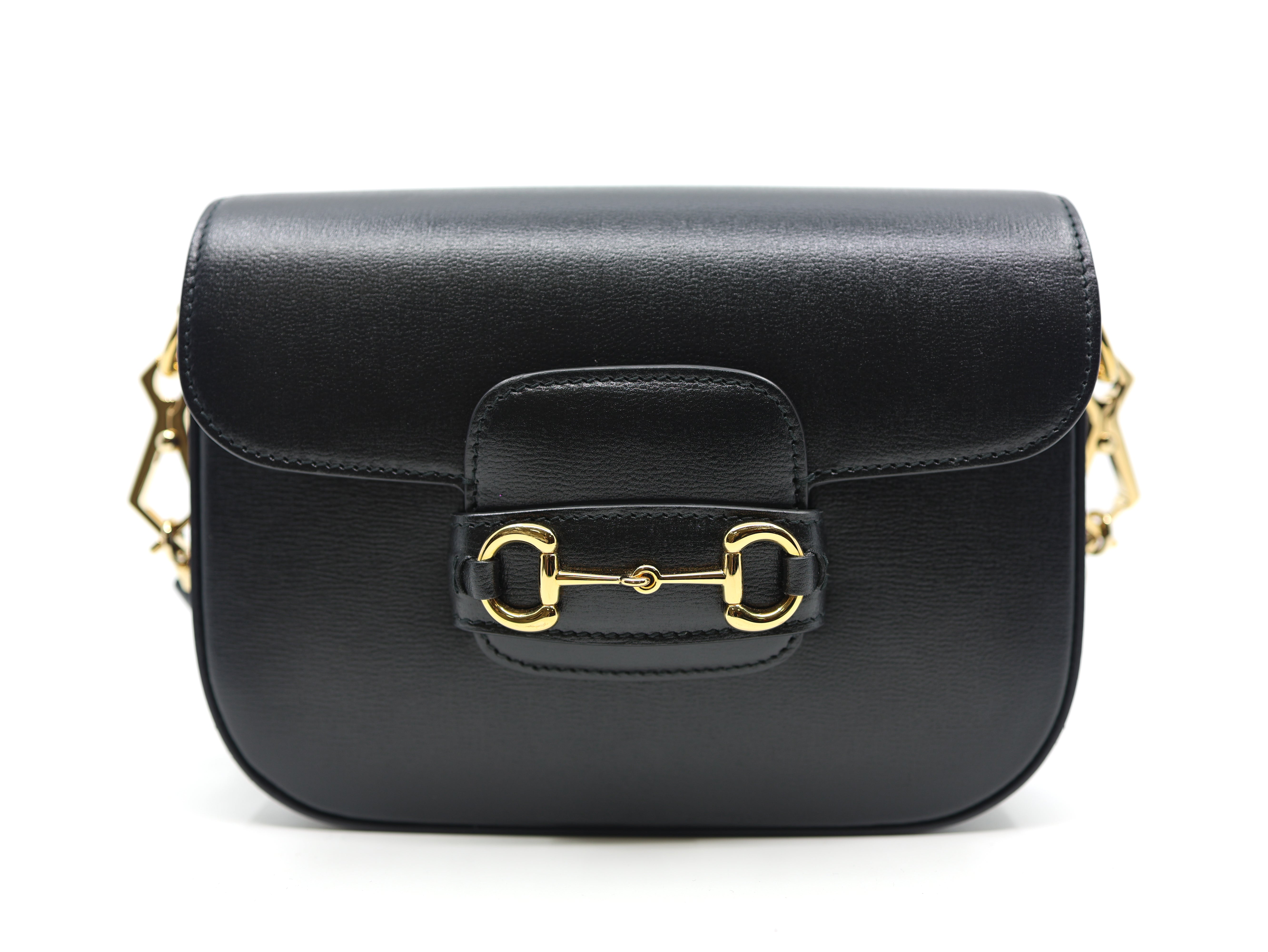 Gucci Horsebit 1955 mini shoulder bag black