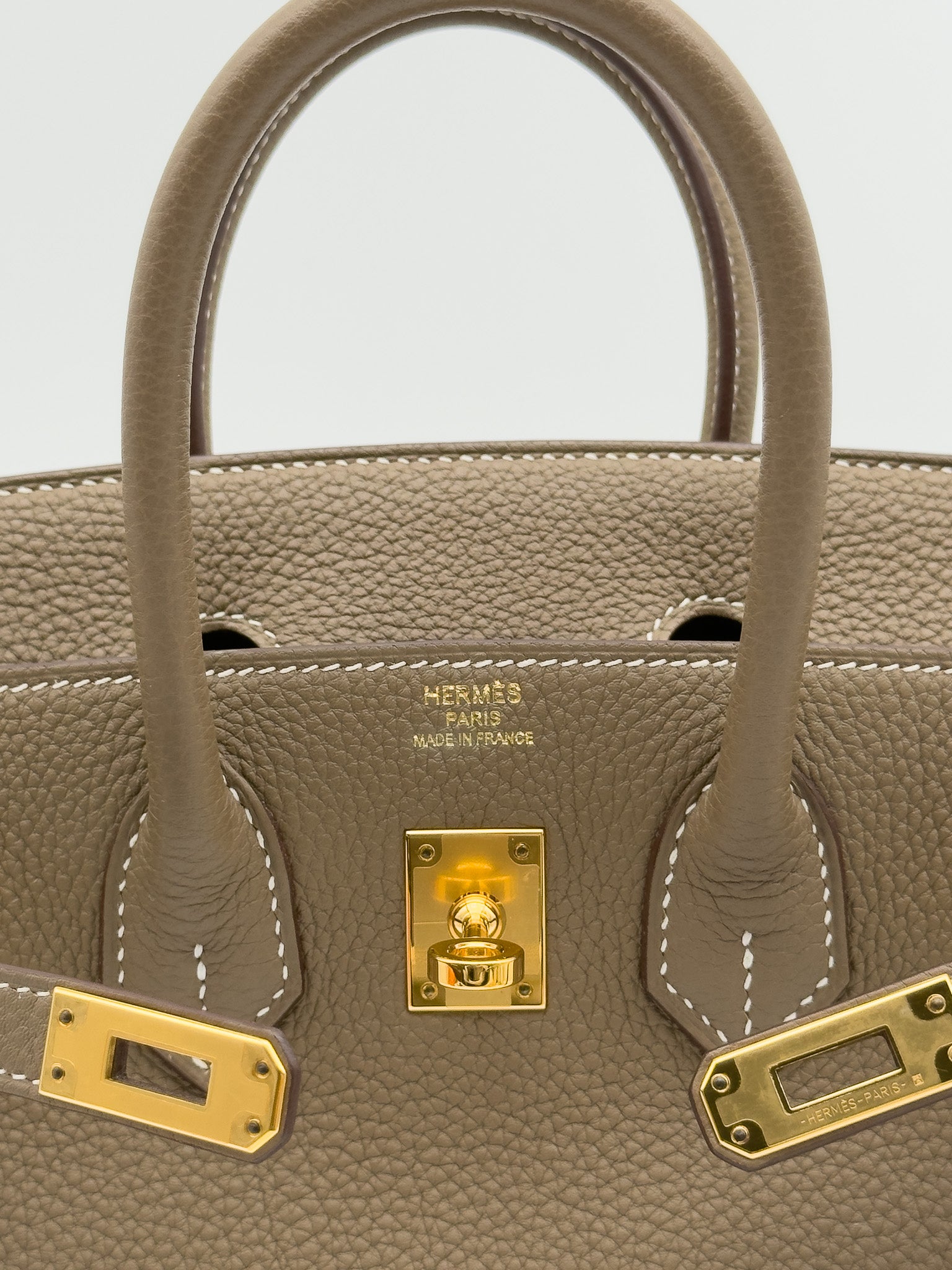Hermes Togo Birkin 25 Etoupe