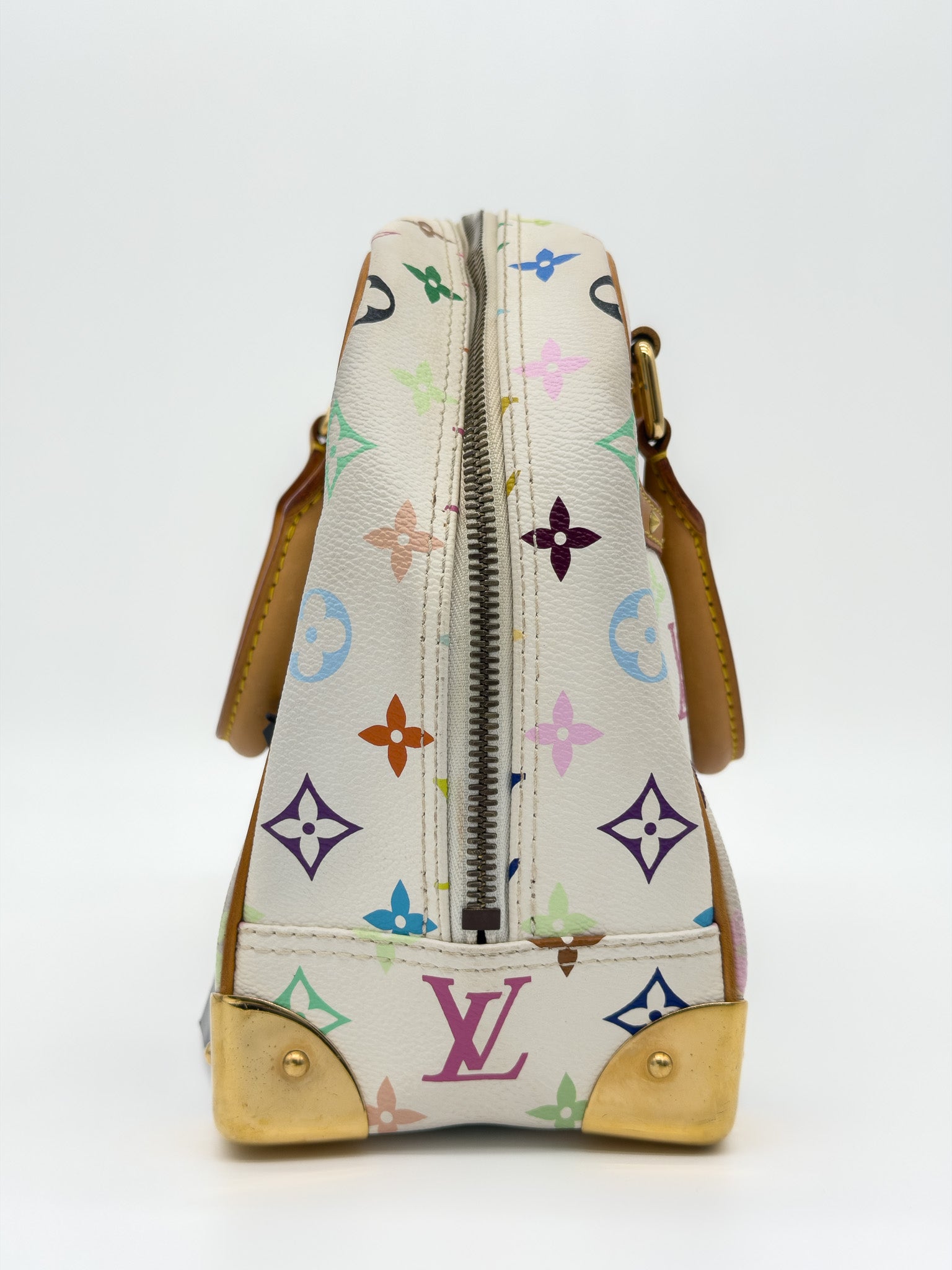 Louis Vuitton Monogram Multicolor Trouville White