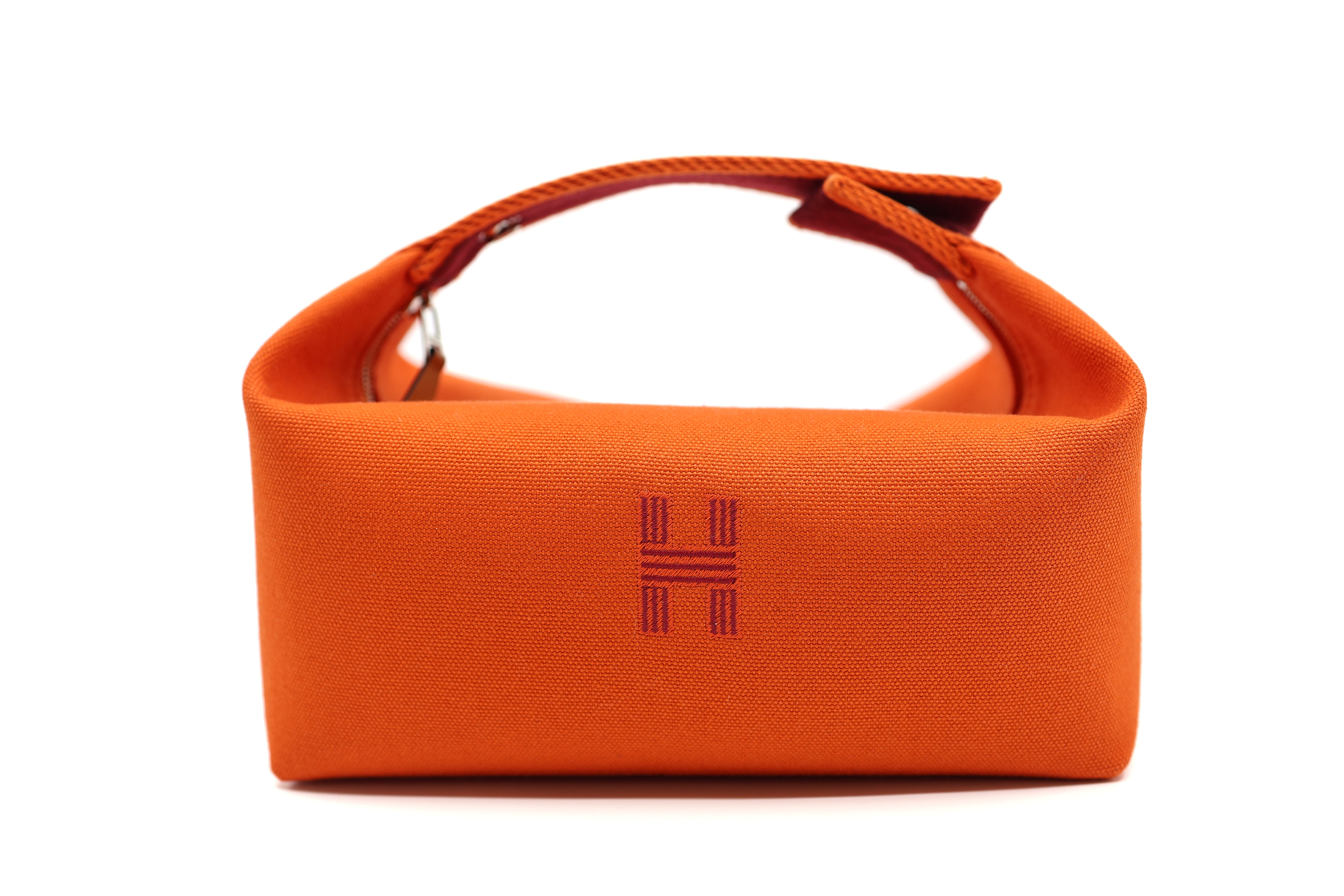 Hermes Canvas Small Bride-A-Brac Pouch