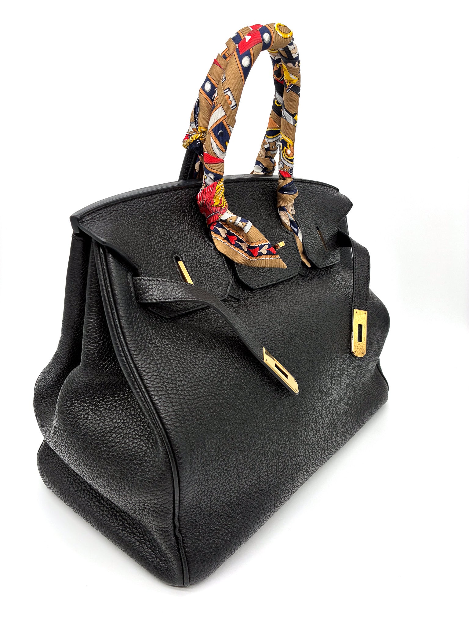 Hermes Togo Birkin 35 Black GHW