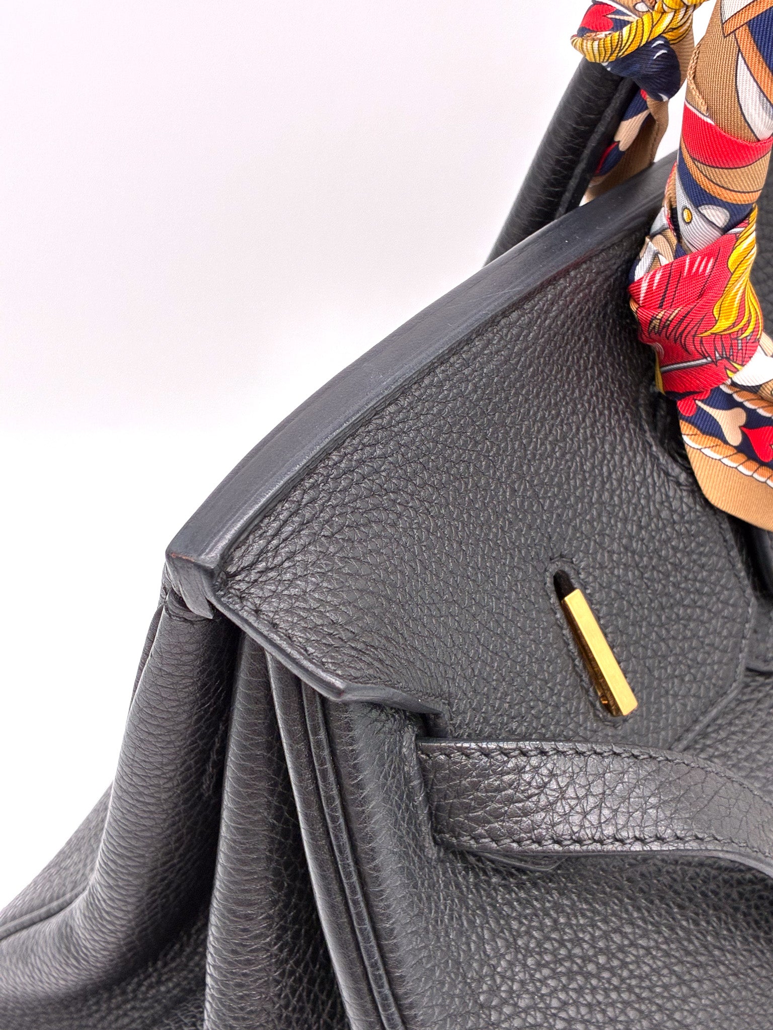 Hermes Togo Birkin 35 Black GHW