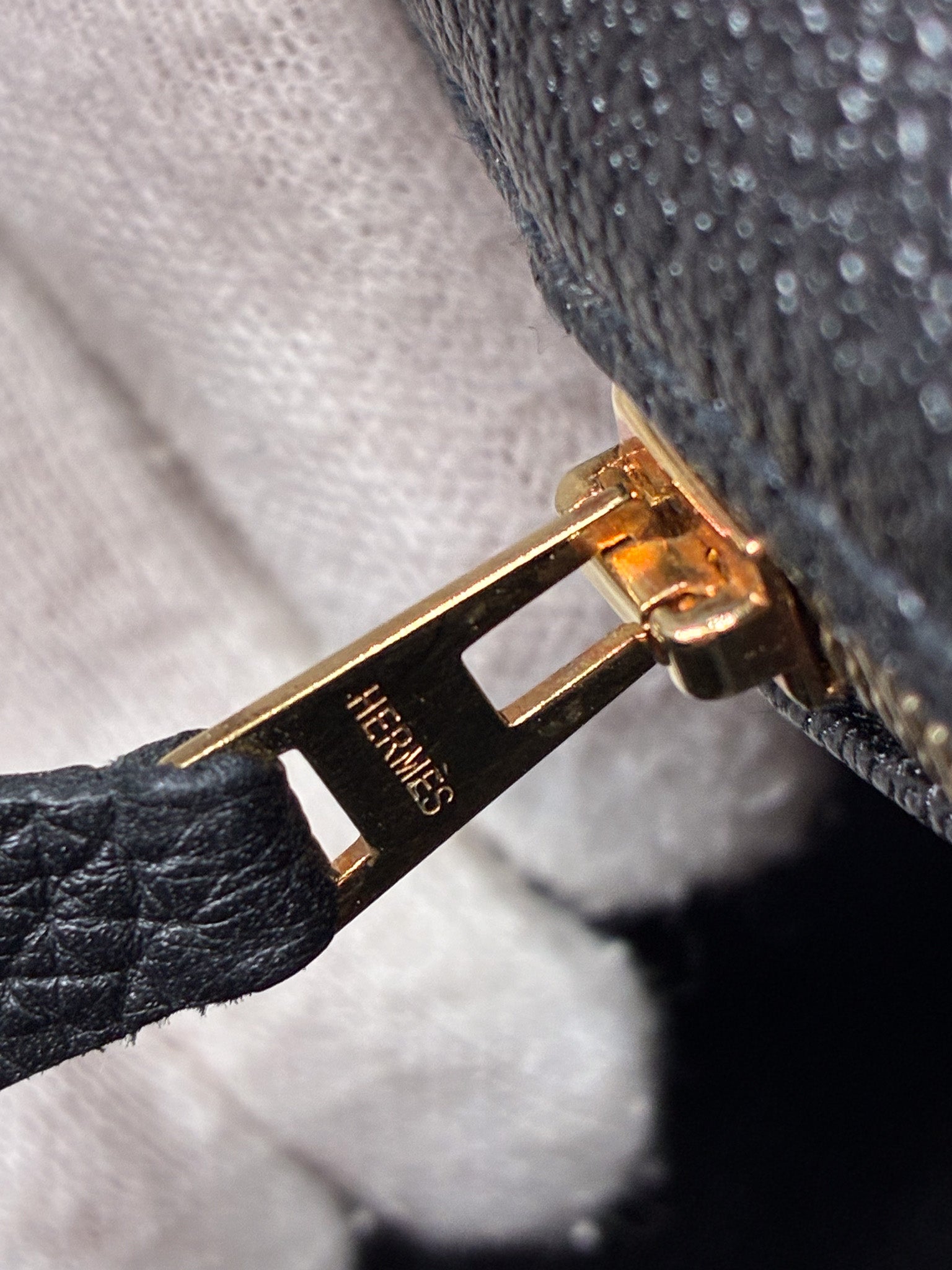 Hermes Togo Birkin 35 Black GHW