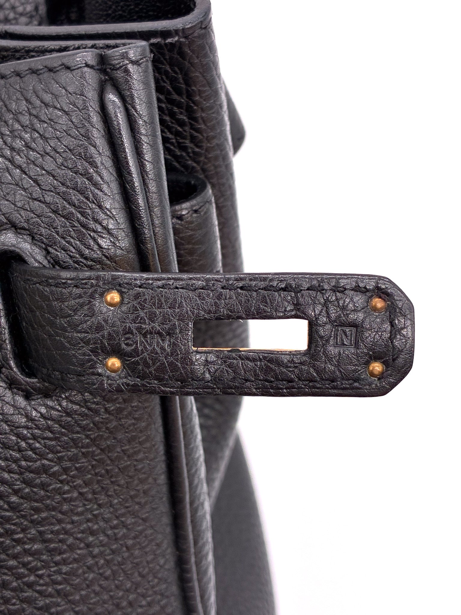 Hermes Togo Birkin 35 Black GHW